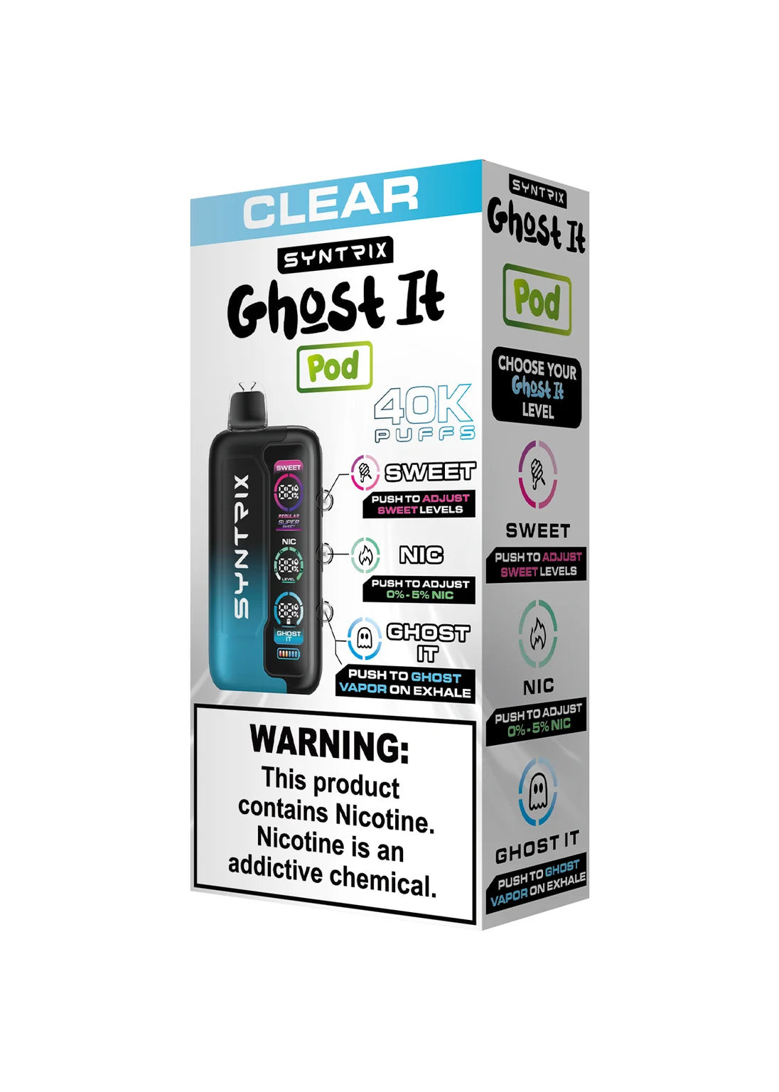 Syntrix Ghost It 40K Clear