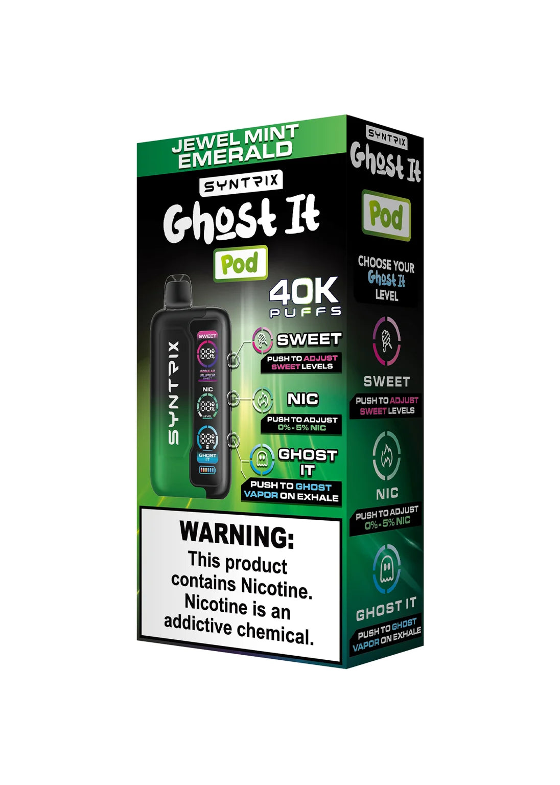Syntrix Ghost It 40K Jewel Mint Emerald