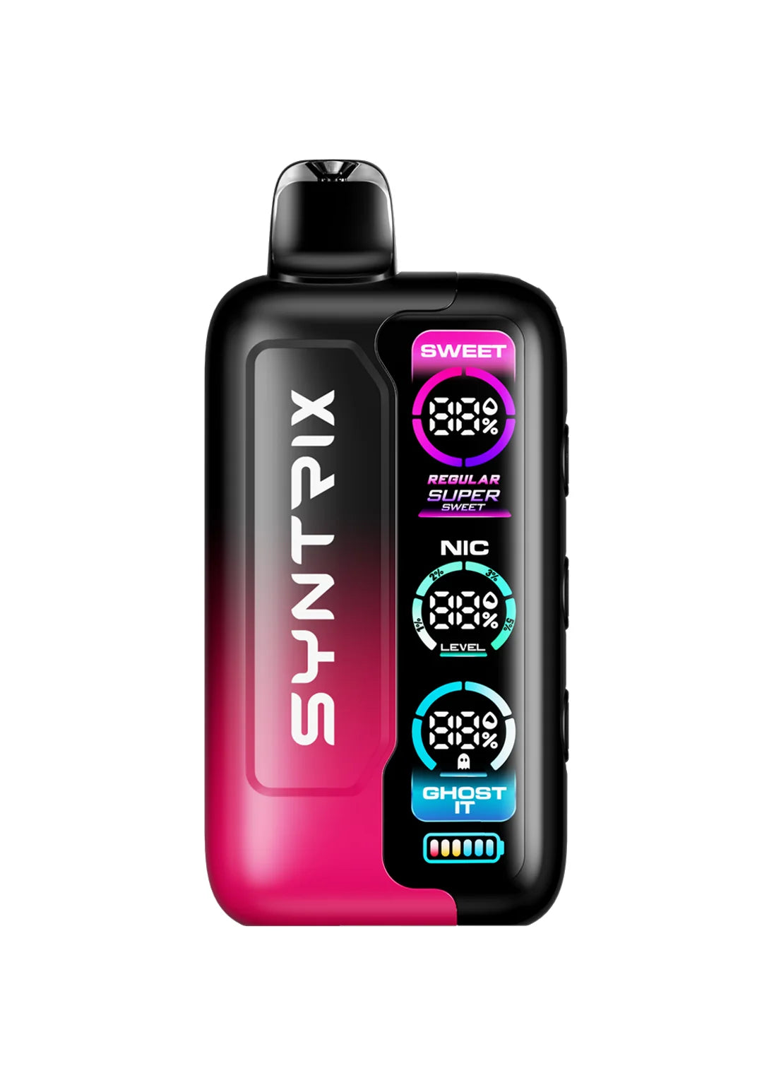 Syntrix Ghost It 40K Strawberry Gush