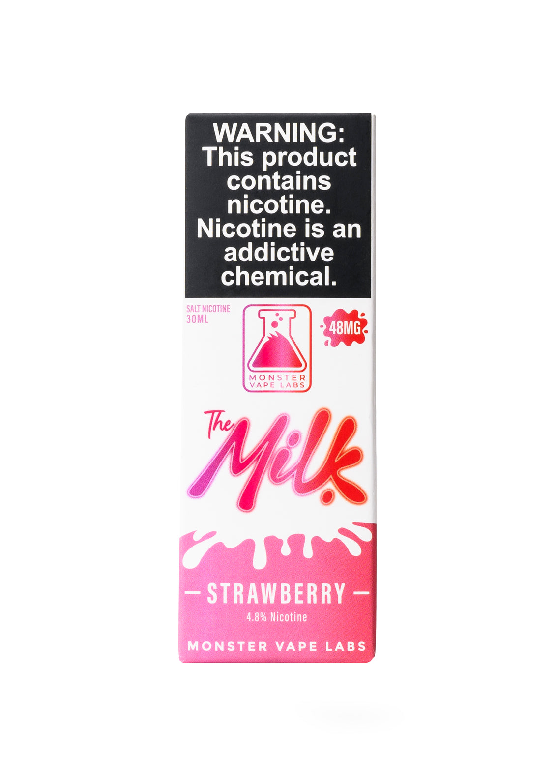 The Milk Salt Strawberry Milk Salt Nicotine E-Liquid