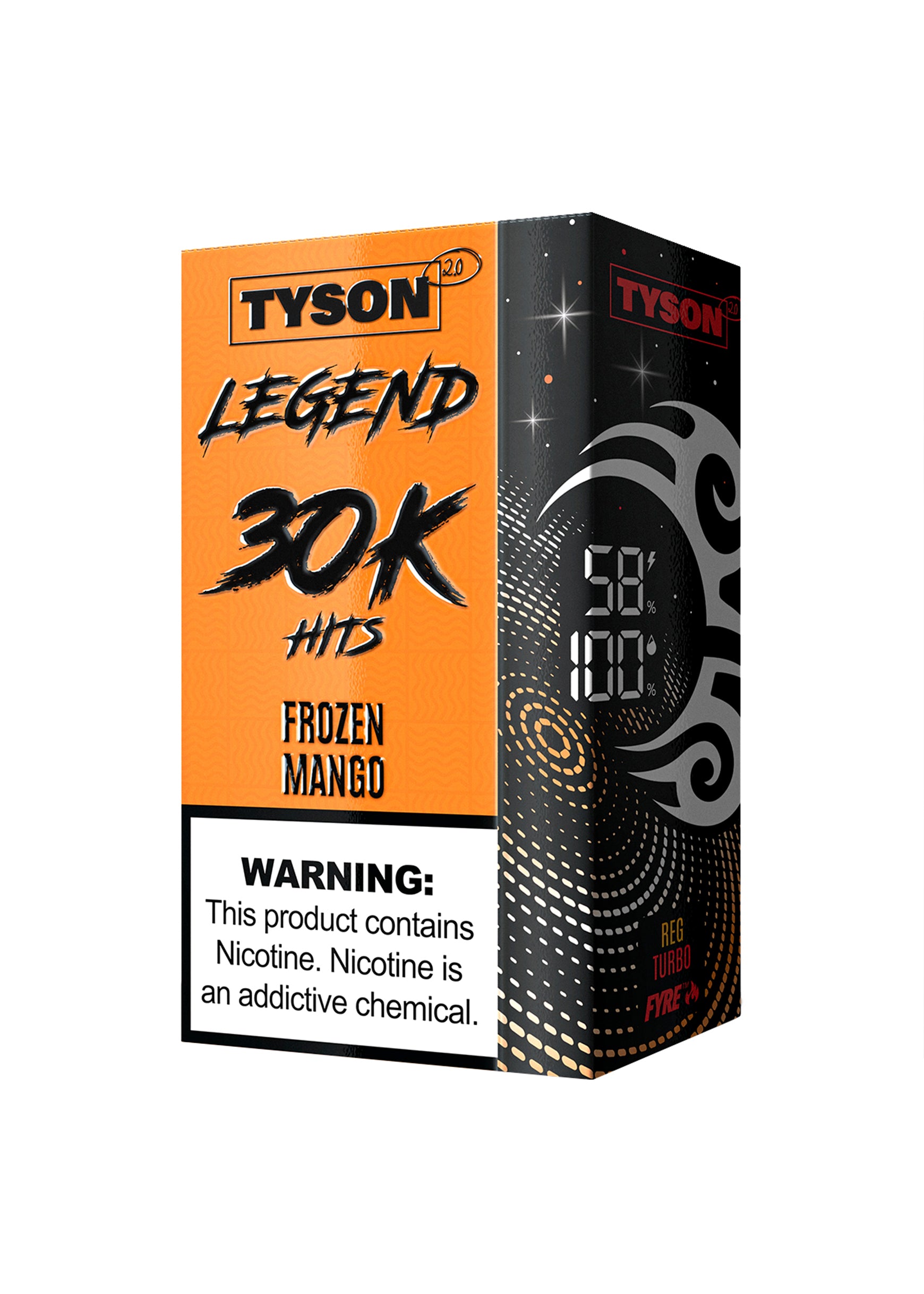 Tyson 2.0 Legend 30K Frozen Mango | GetPop Tyson 2.0 Legend 30K Frozen Mango | GetPop