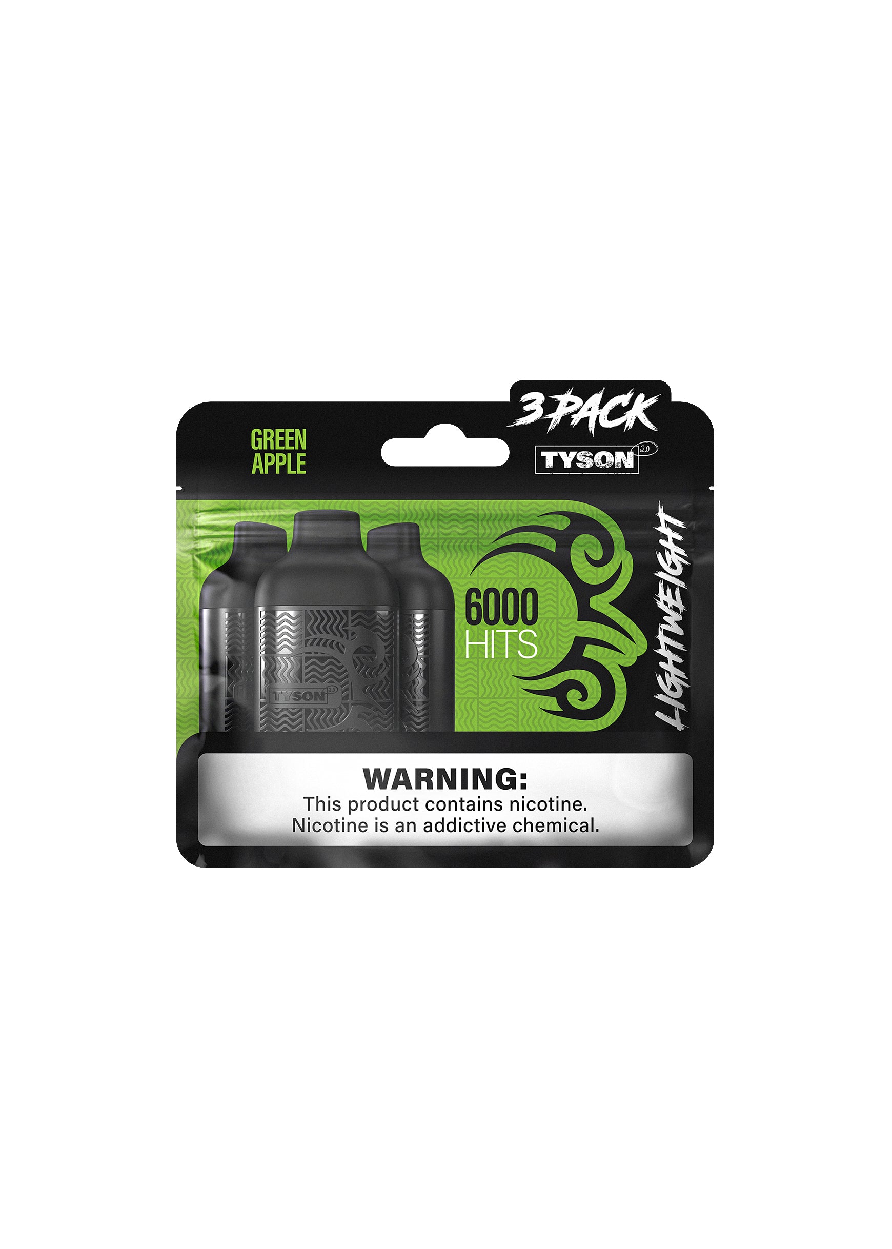 Tyson 2.0 Lightweight 6K Green Apple