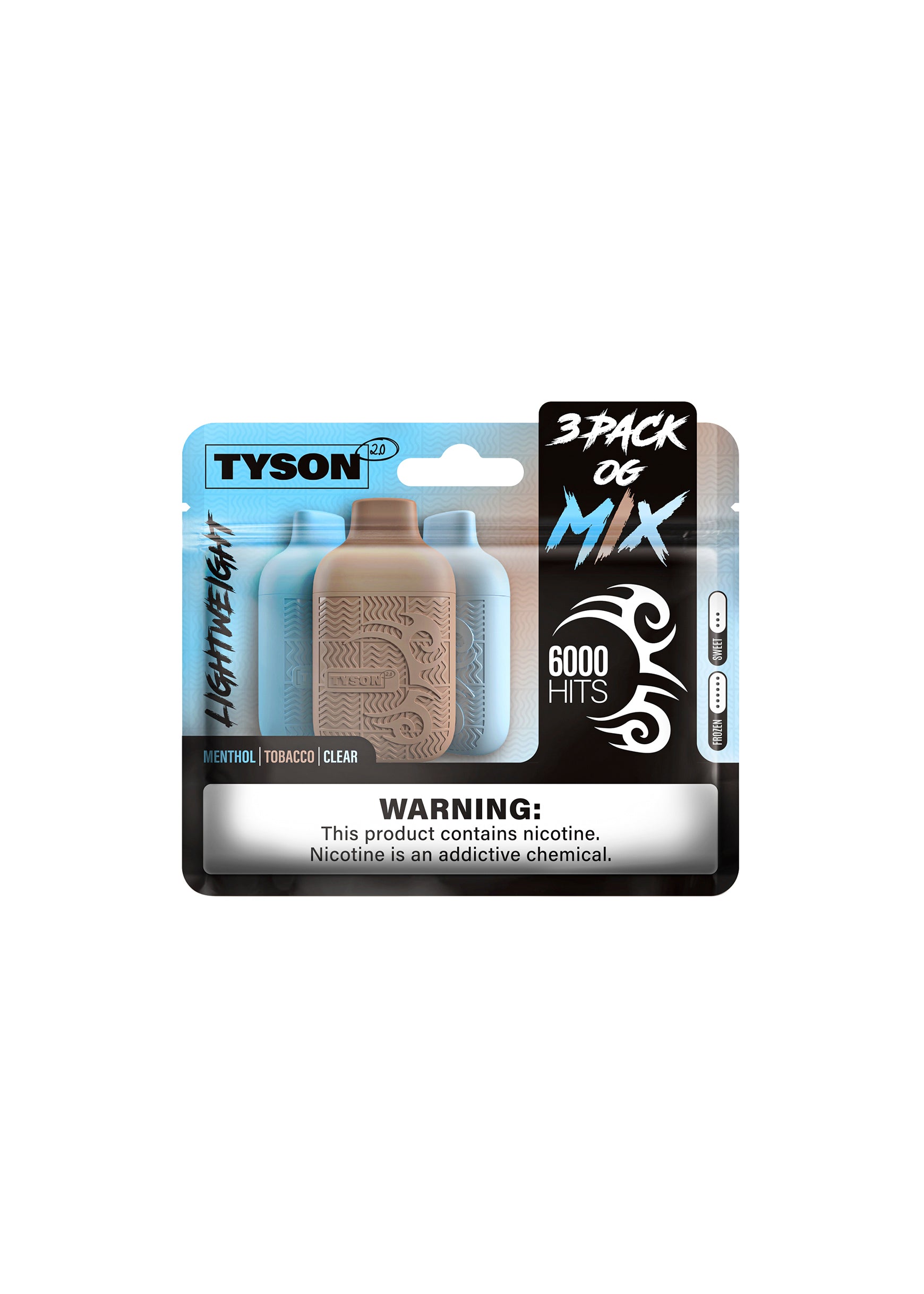 Tyson 2.0 Lightweight 6K OG Mix (Variety Pack)