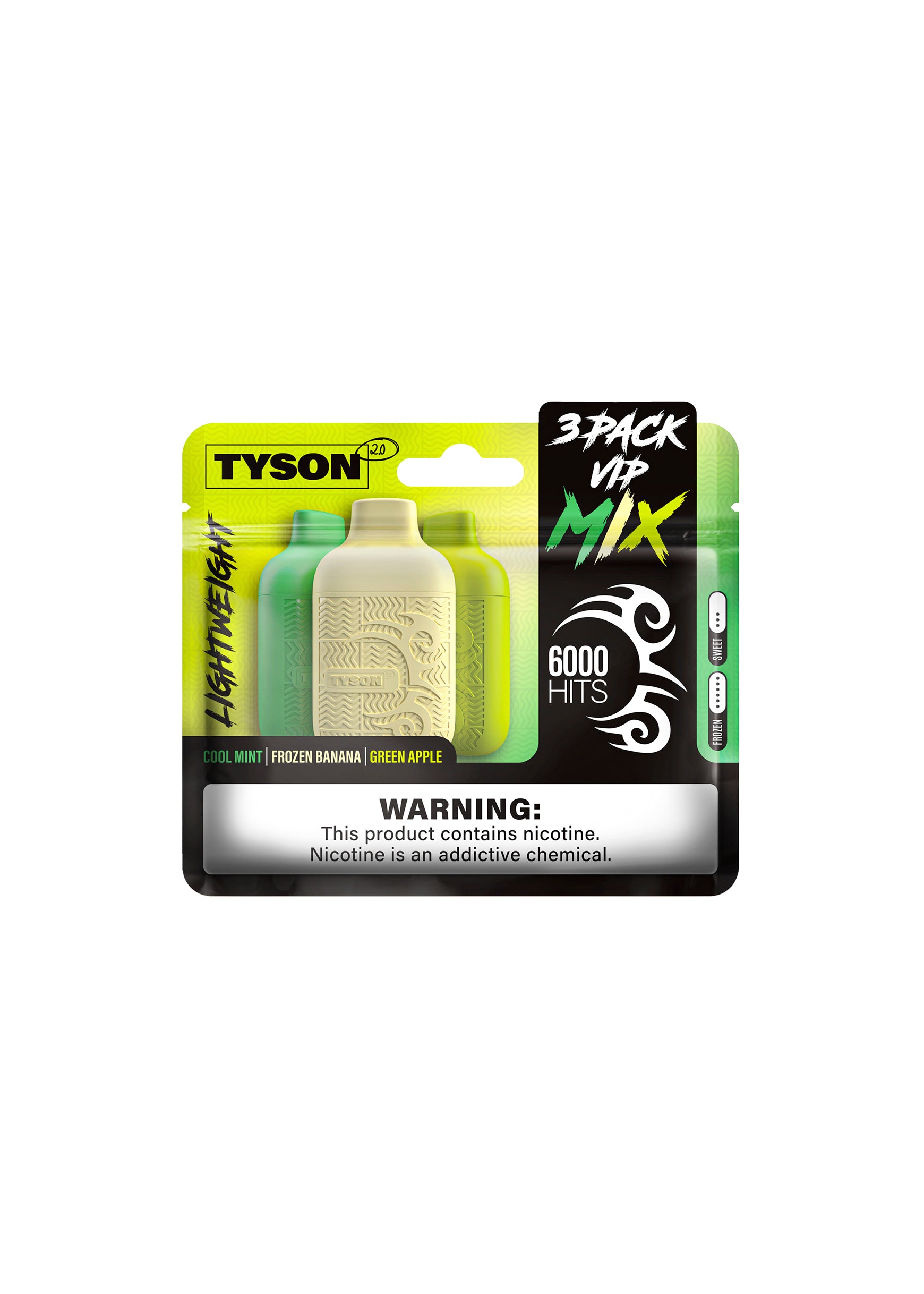 Tyson 2.0 Lightweight 6K VIP Mix (Variety Pack)