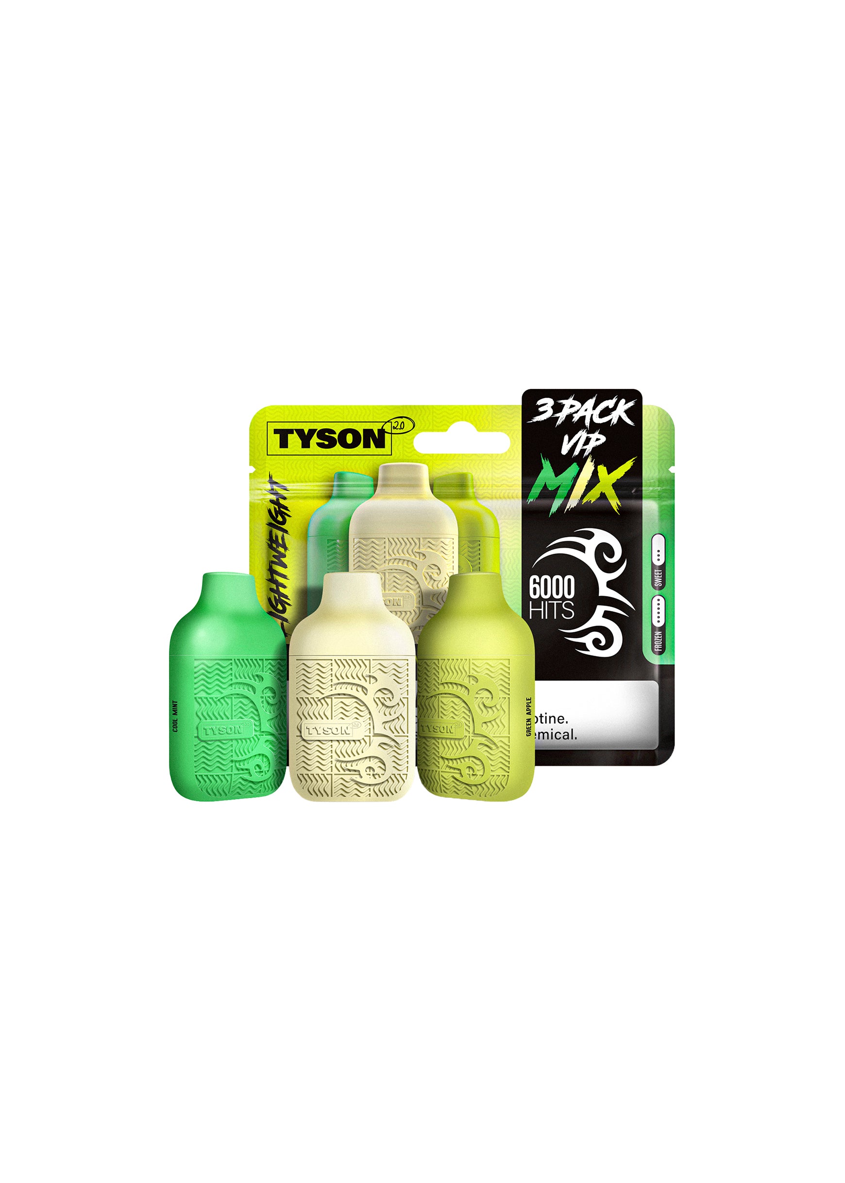 elfbar elfa master akku Tyson 2.0 Lightweight 6K VIP Mix (Variety Pack)