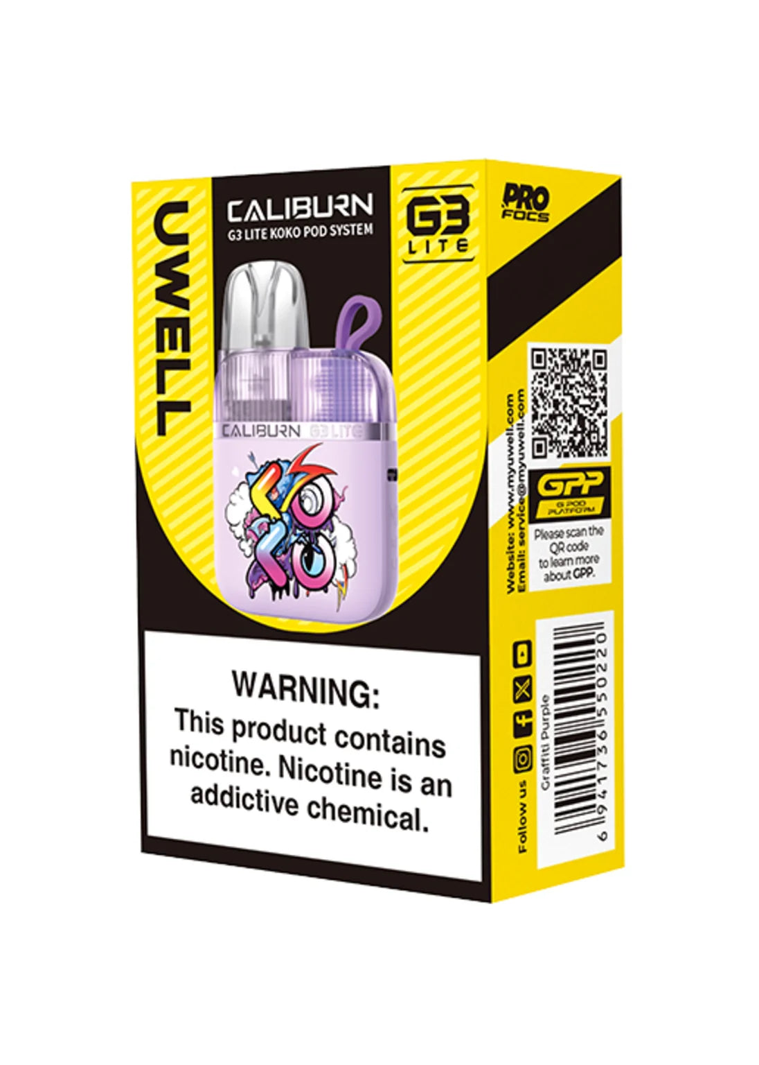 UWELL Caliburn G3 Koko Lite Graffiti Cyan