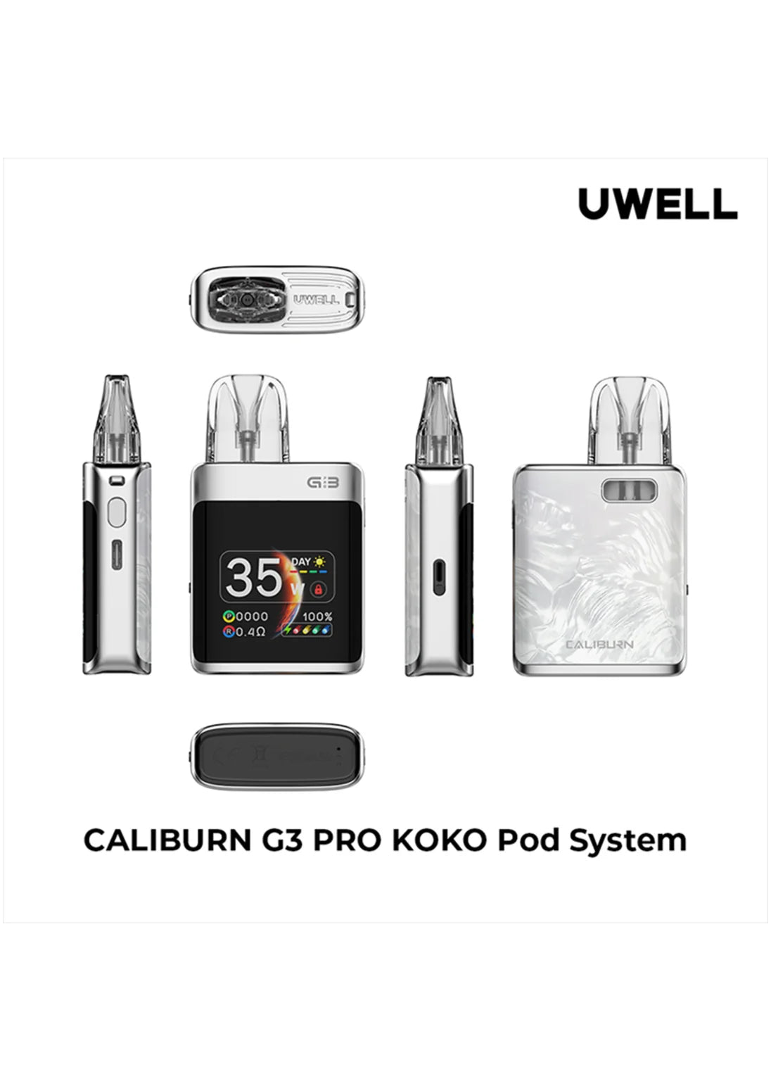 UWELL Caliburn G3 Koko Pro Space Gray