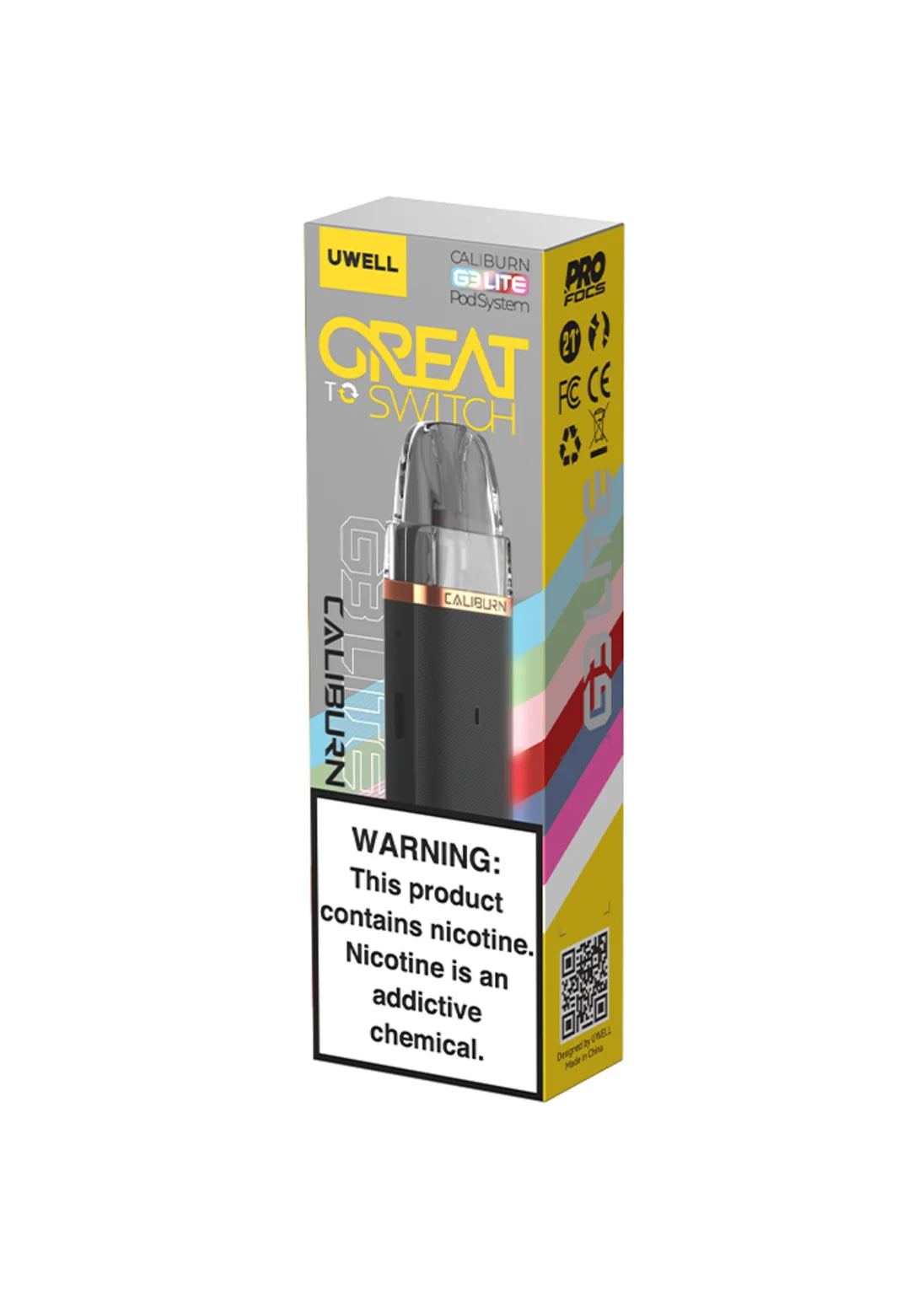 UWELL Caliburn G3 Lite Pale Purple | GetPop UWELL Caliburn G3 Lite Pale Purple | GetPop