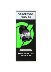 Vaporesso XROS Pods 1.0-ohm Mesh (2ml, Top Fill)