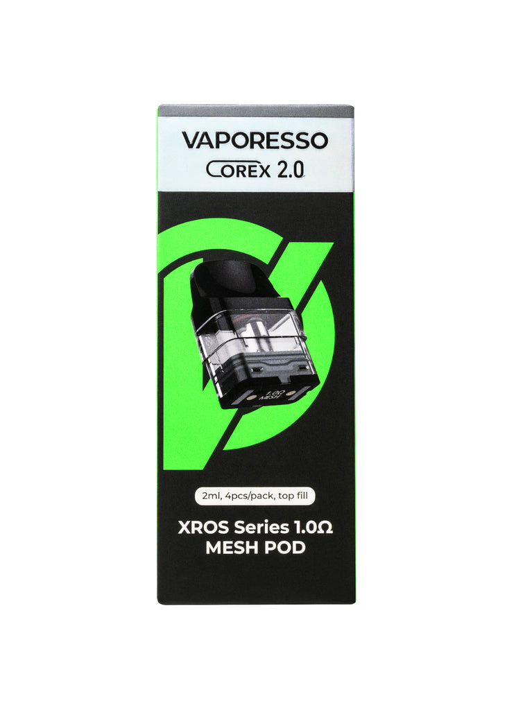 Vaporesso XROS Pods 1.0-ohm Mesh (2ml, Top Fill)