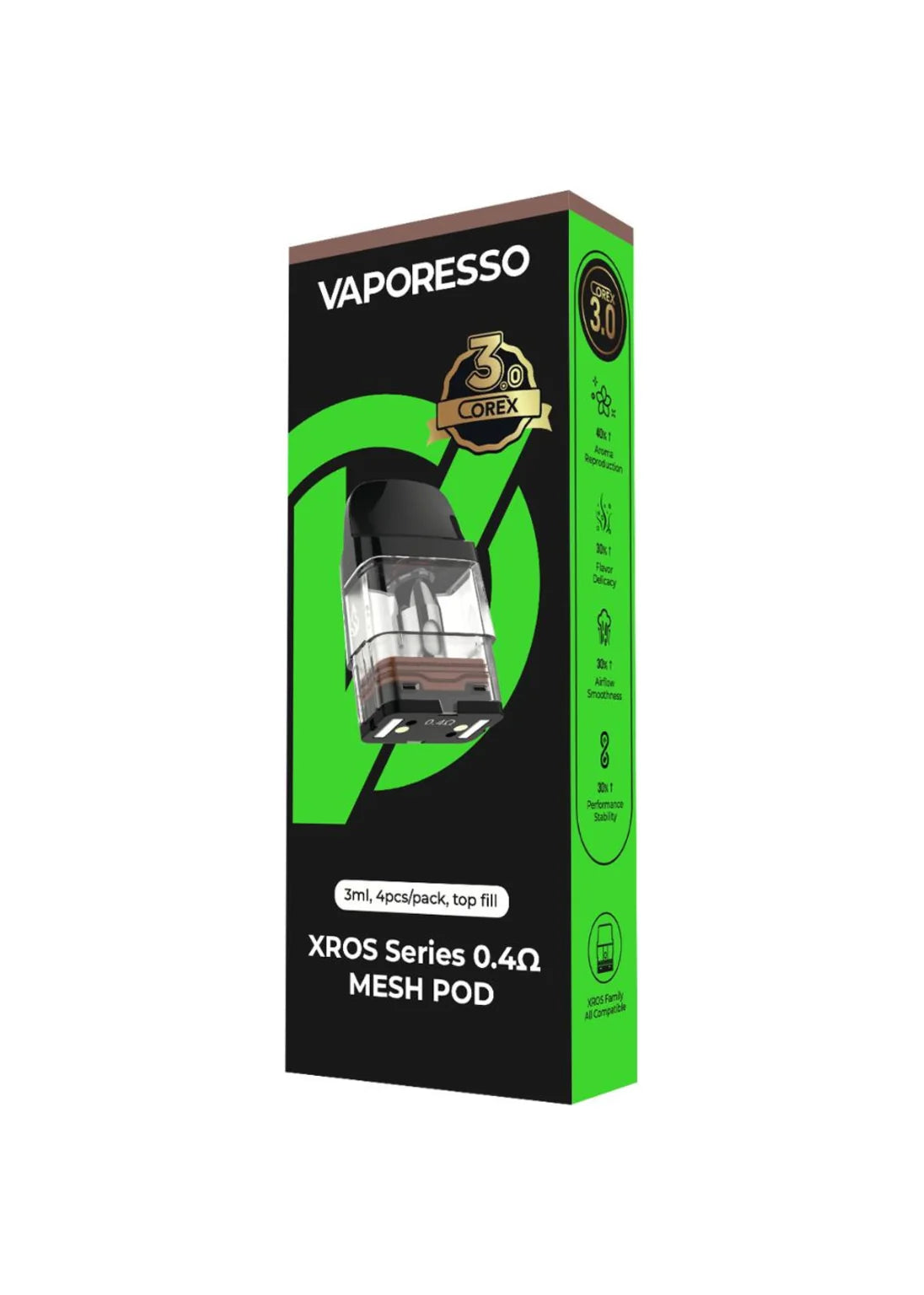 Vaporesso XROS Pods COREX 3.0 Mesh 3ml, 0.4-ohm