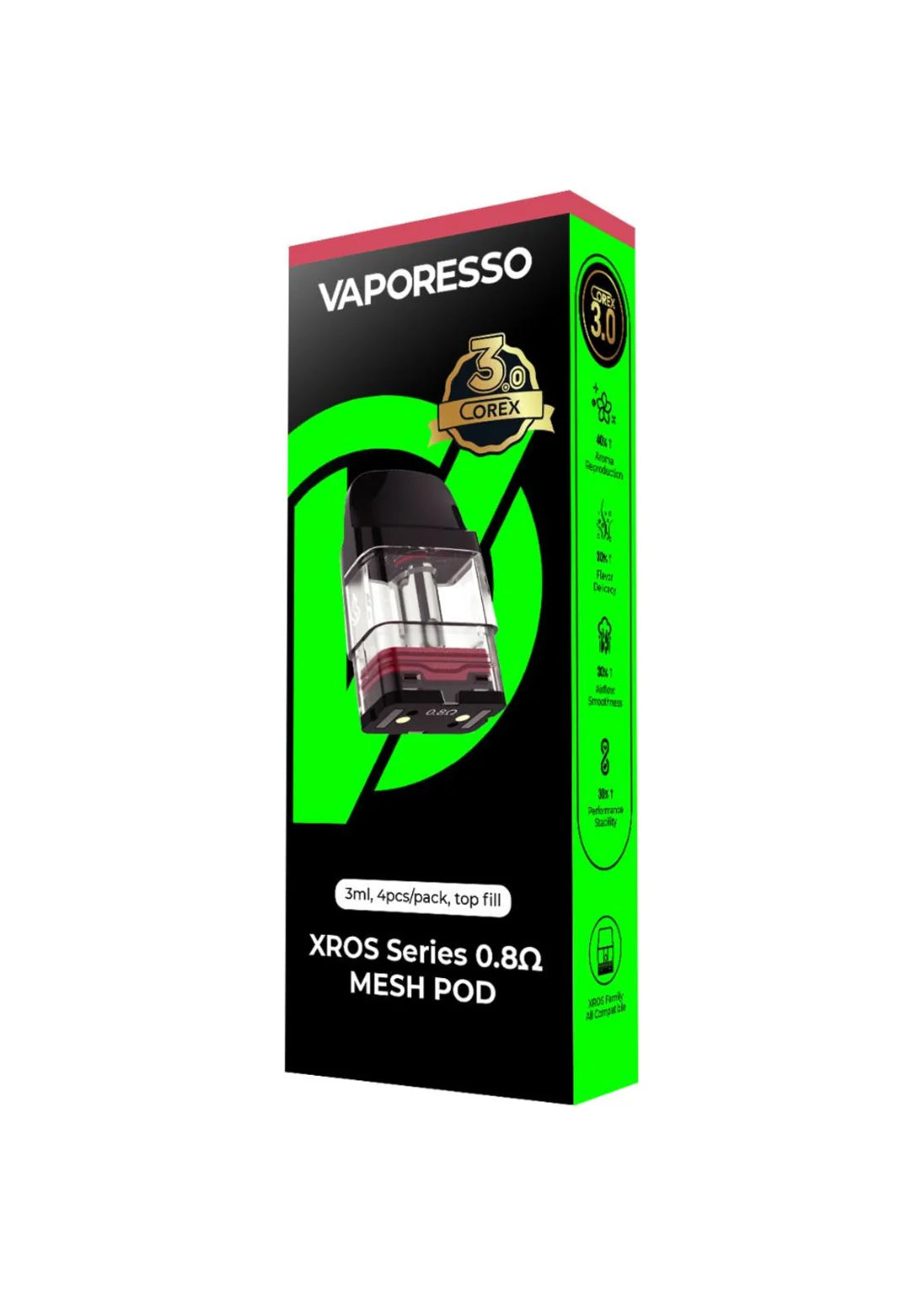 Vaporesso XROS Pods COREX 3.0 Mesh 3ml, 0.8-ohm