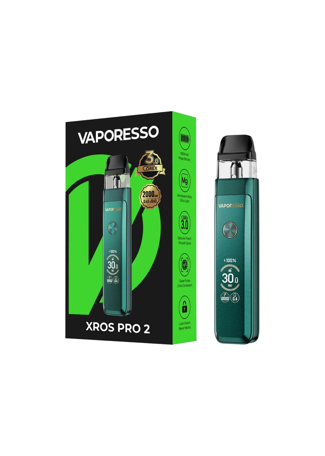 Vaporesso XROS Pro 2 Gem Green
