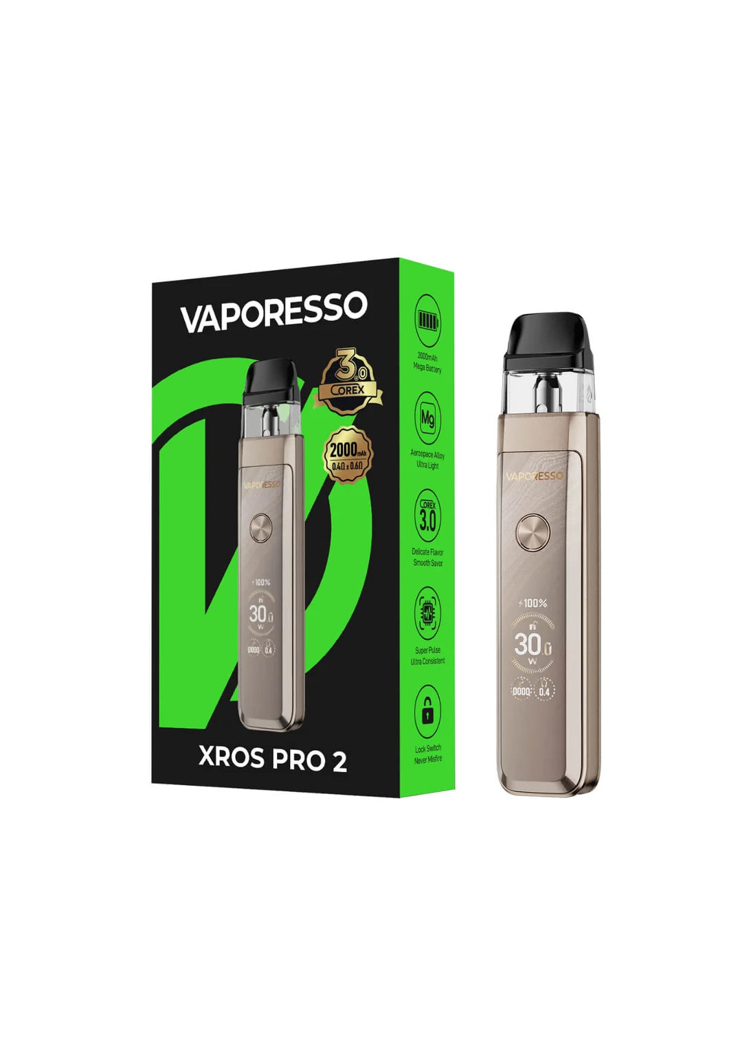 Vaporesso XROS Pro 2 Glittering Gold