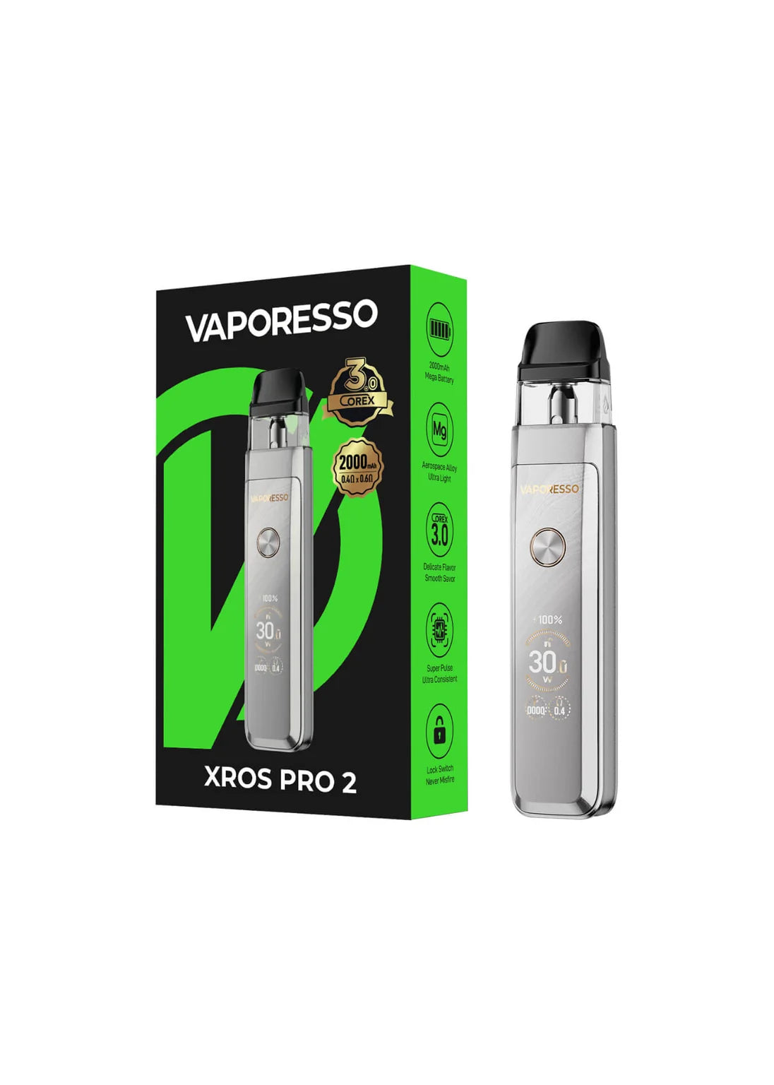 Vaporesso XROS Pro 2 Glittering Silver