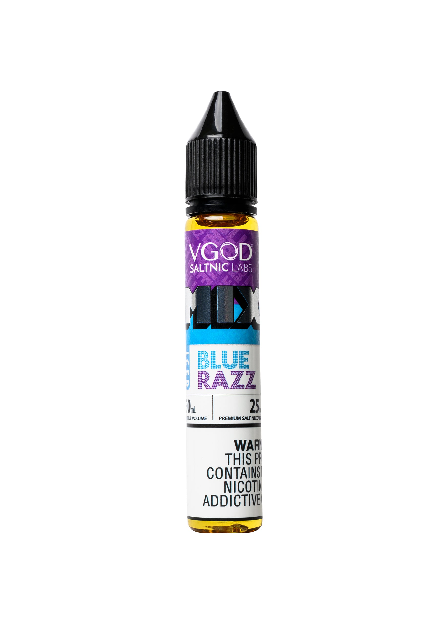 VGOD SaltNic Iced Blue Razz 25mg (2.5% nicotine) Salt Nicotine E-liquid