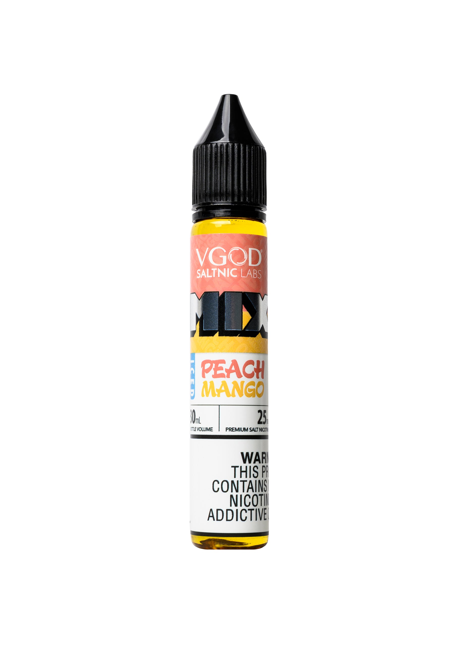 VGOD SaltNic Iced Peach Mango 25mg (2.5% nicotine) Salt Nicotine E-liquid