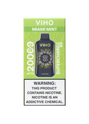 VIHO Supercharge Pro 20K Miami Mint product packaging