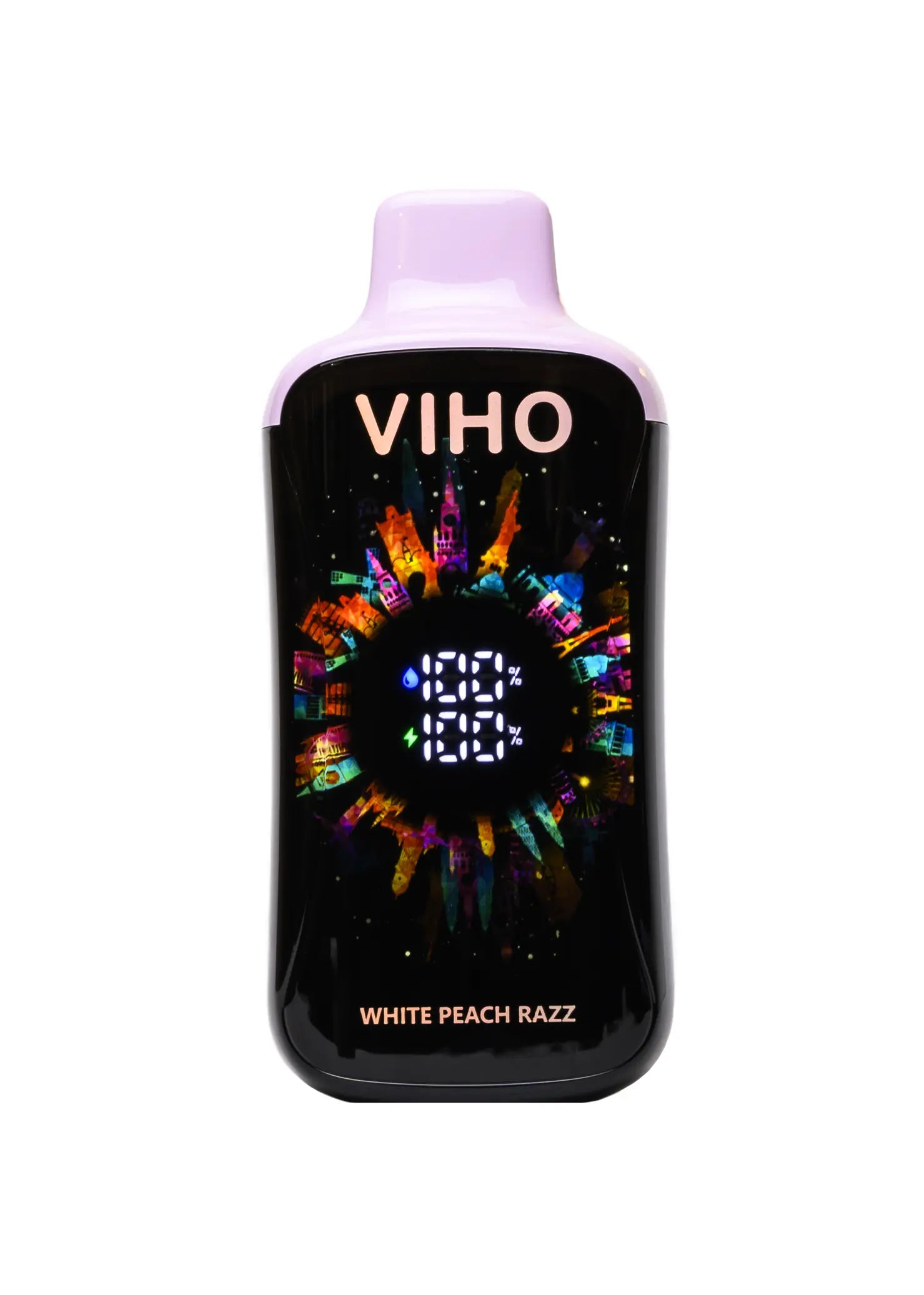 VIHO Supercharge Pro 20K White Peach Razz vape device