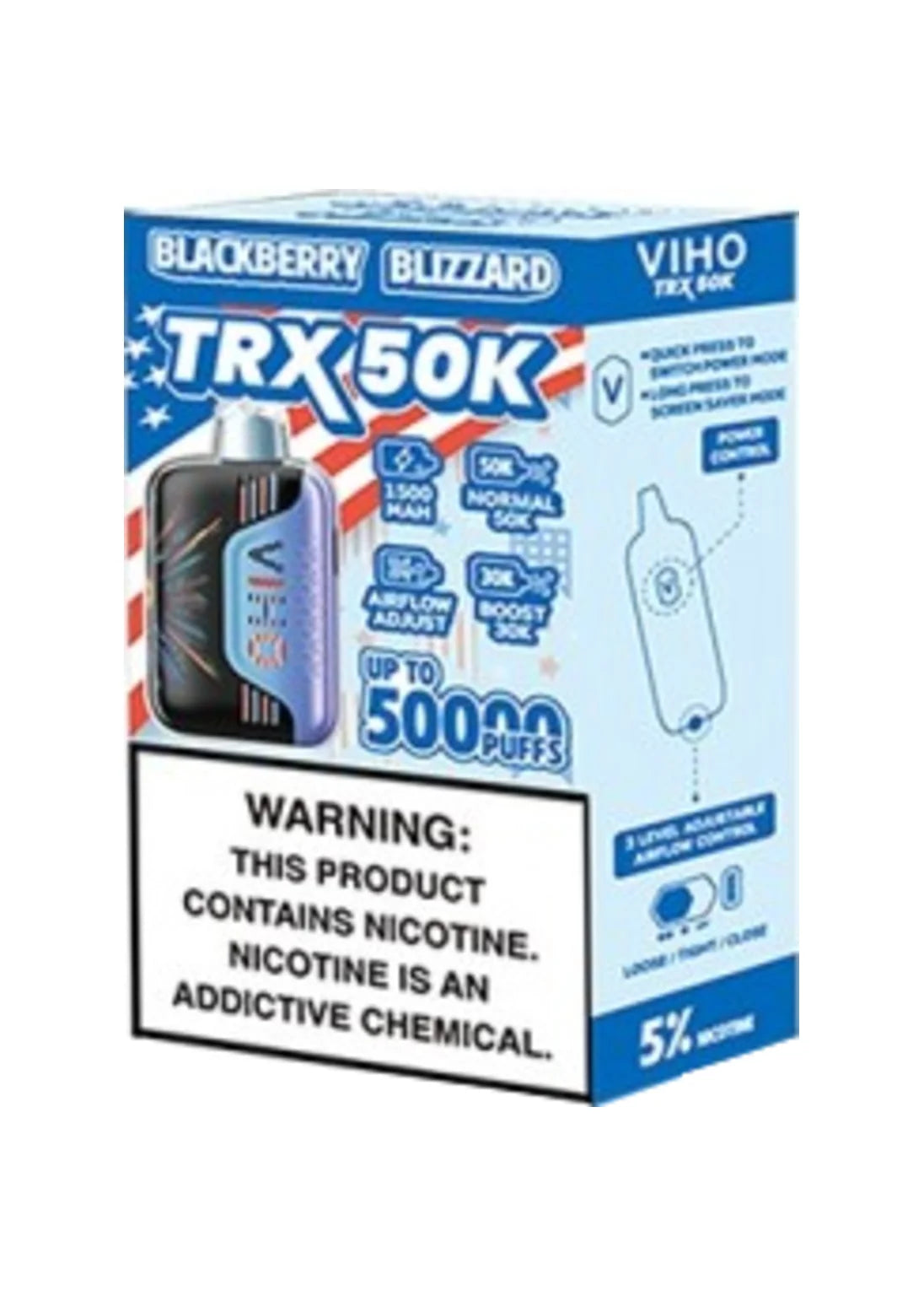 VIHO TRX 50K Blackberry Blizzard (Freedom Edition)