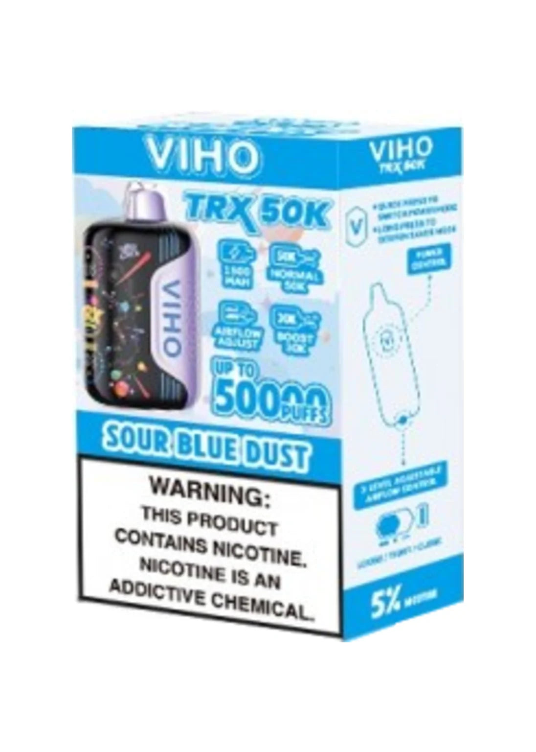 VIHO TRX 50K Sour Blue Dust