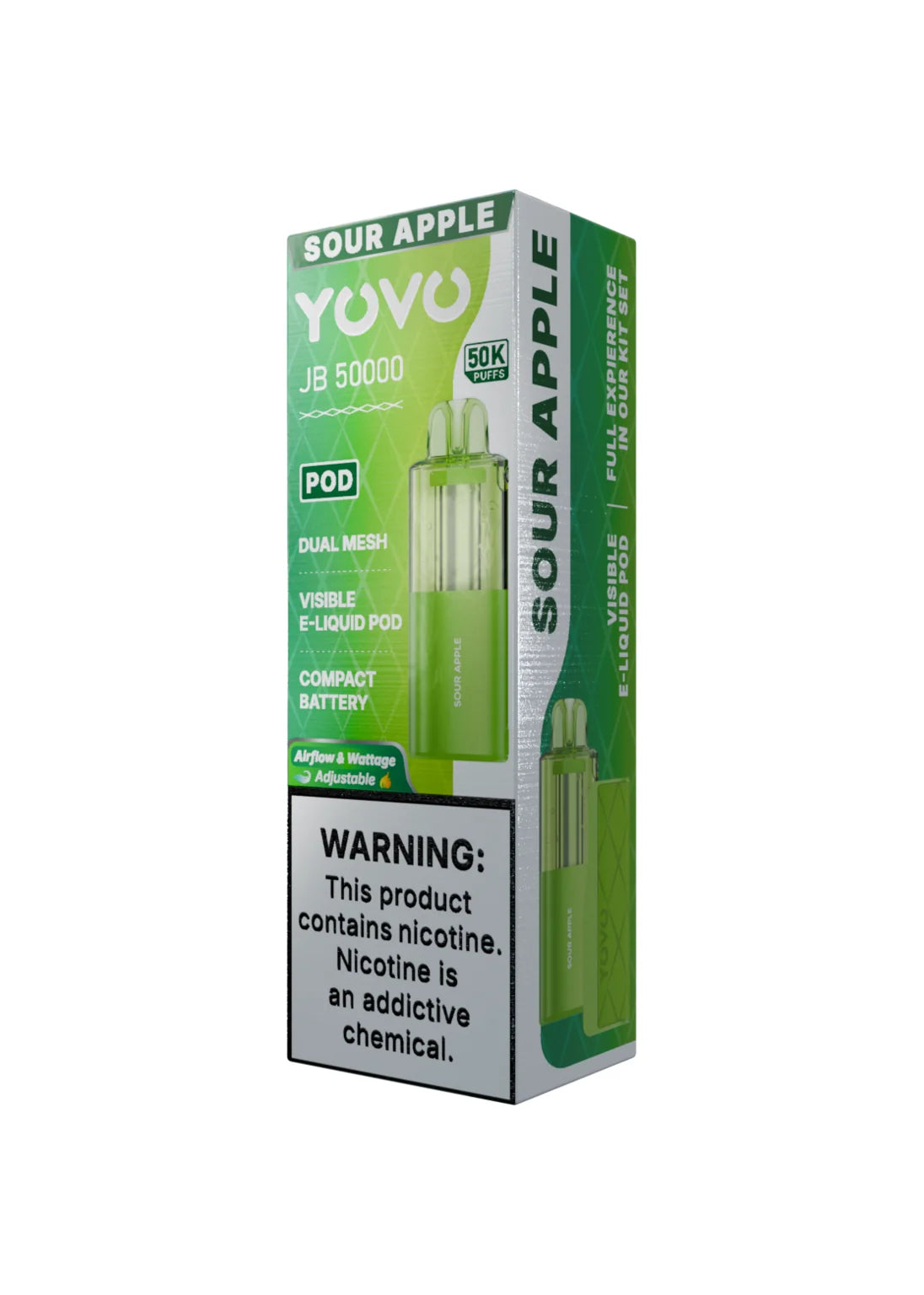Yovo JB50000 Pod Sour Apple