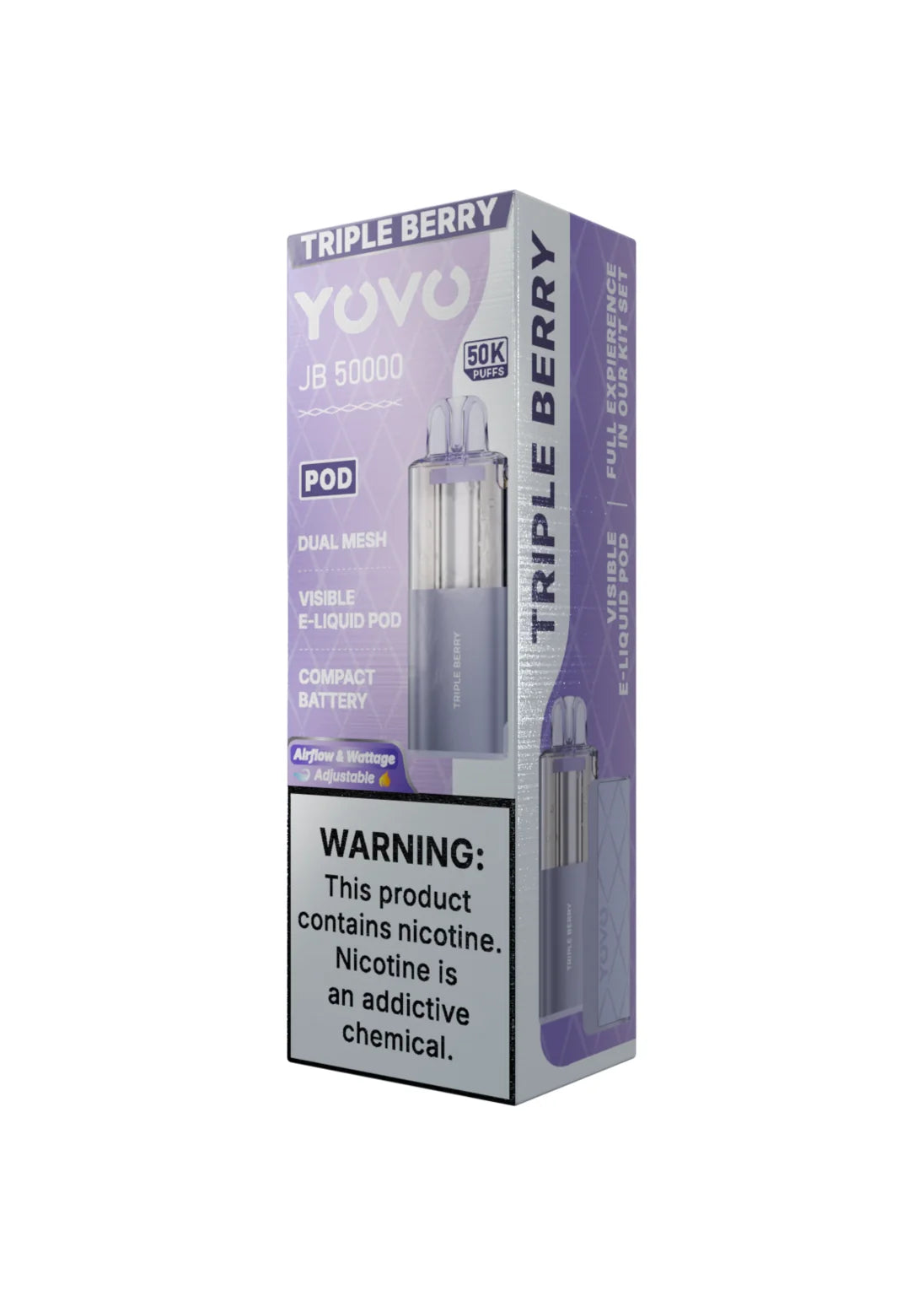 Yovo JB50000 Pod Triple Berry