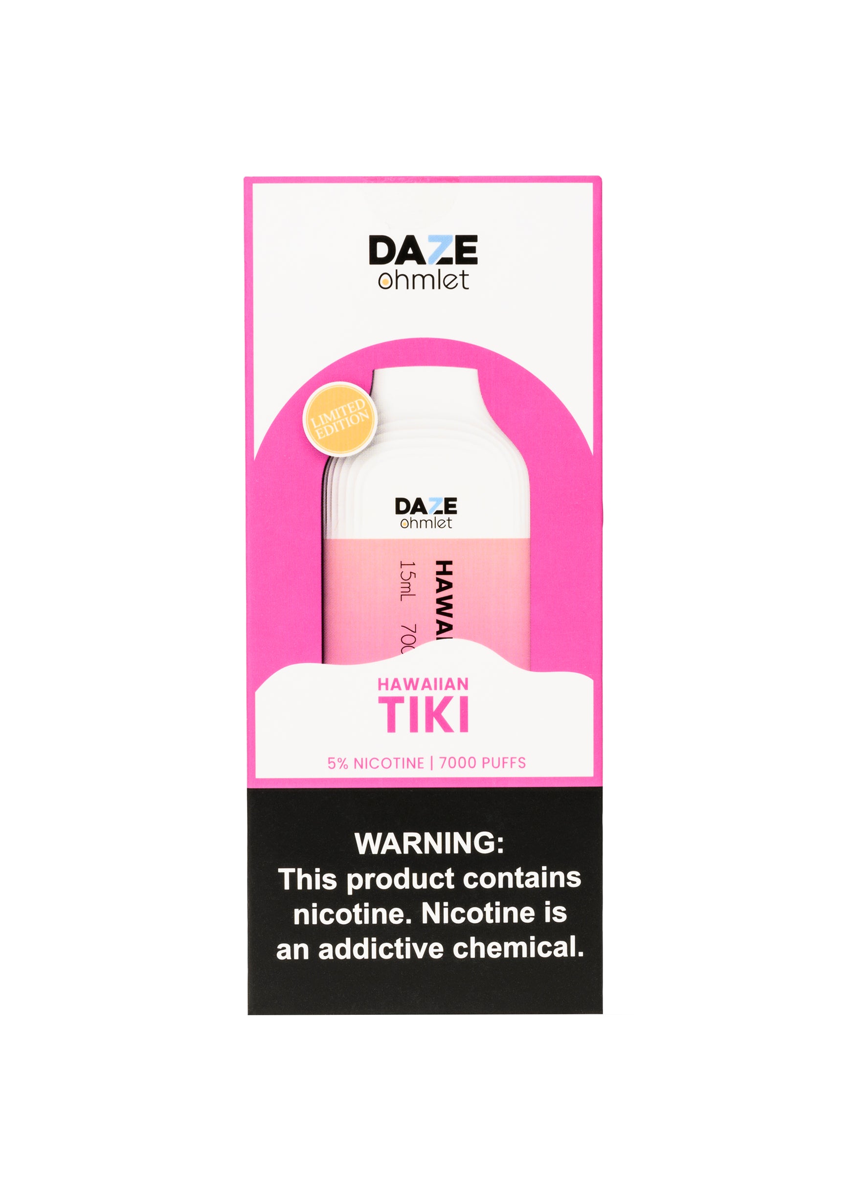 daze vape 7 Daze Ohmlet 7000 Hawaiian Tiki