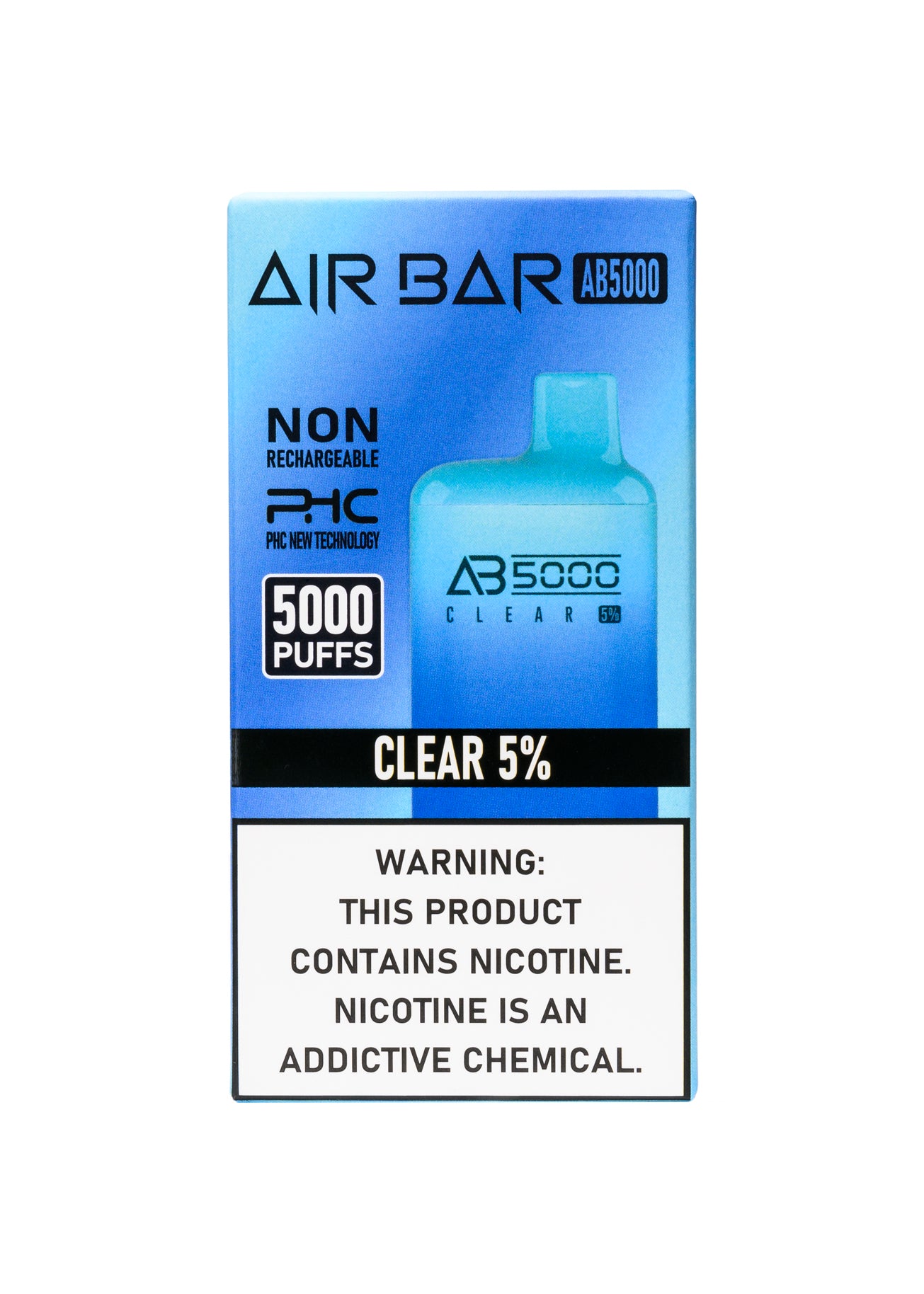 air bar vape precio Air Bar AB5000 Clear