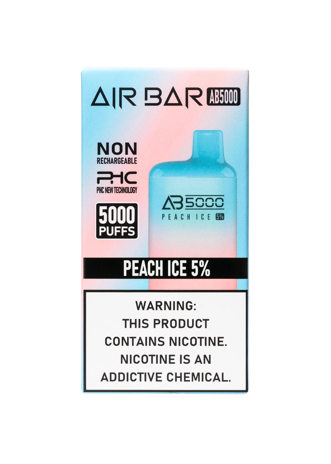 Air Bar AB5000 Peach Ice