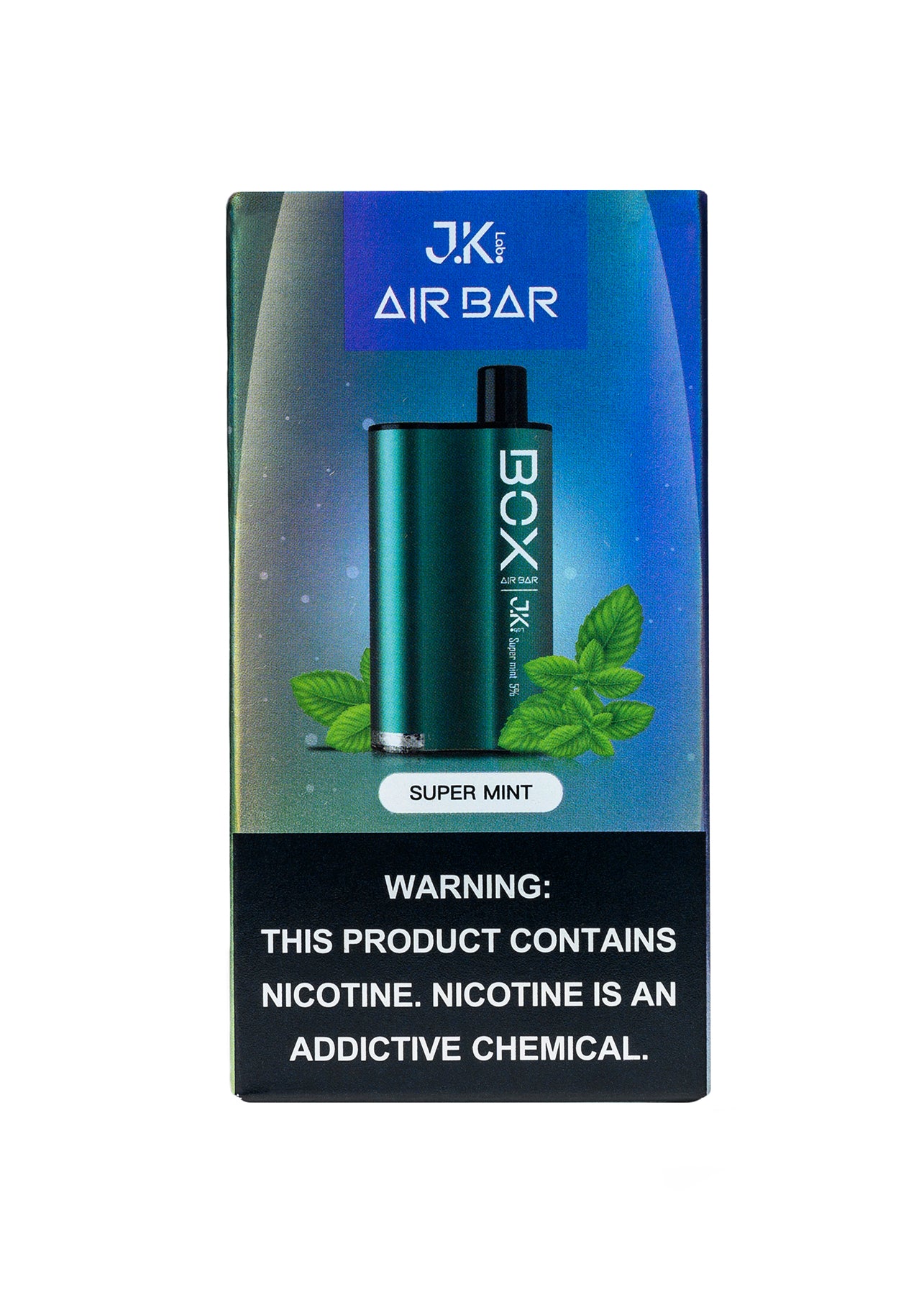 Air Bar Naples Super Mint Air Bar Box Disposable Vape - Air Bar Australia  Health Chews