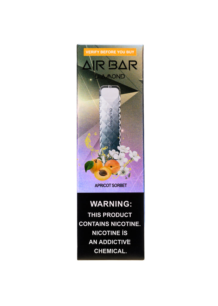 Air Bar Diamond 500 Apricot Sorbet