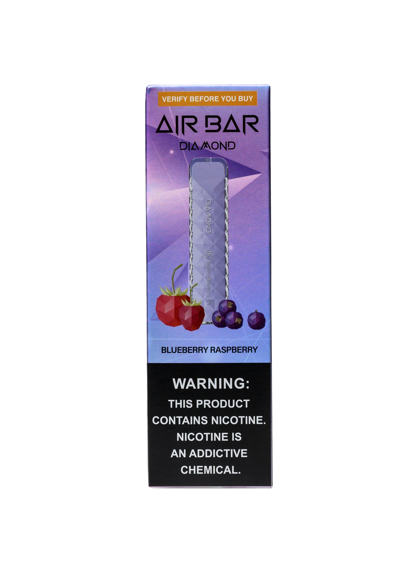 Air Bar Diamond 500 Blueberry Raspberry | GetPop Air Bar Diamond 500 Blueberry Raspberry | GetPop