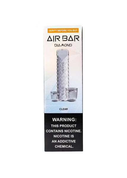 Air Bar Diamond 500 Clear | GetPop Air Bar Diamond 500 Clear | GetPop