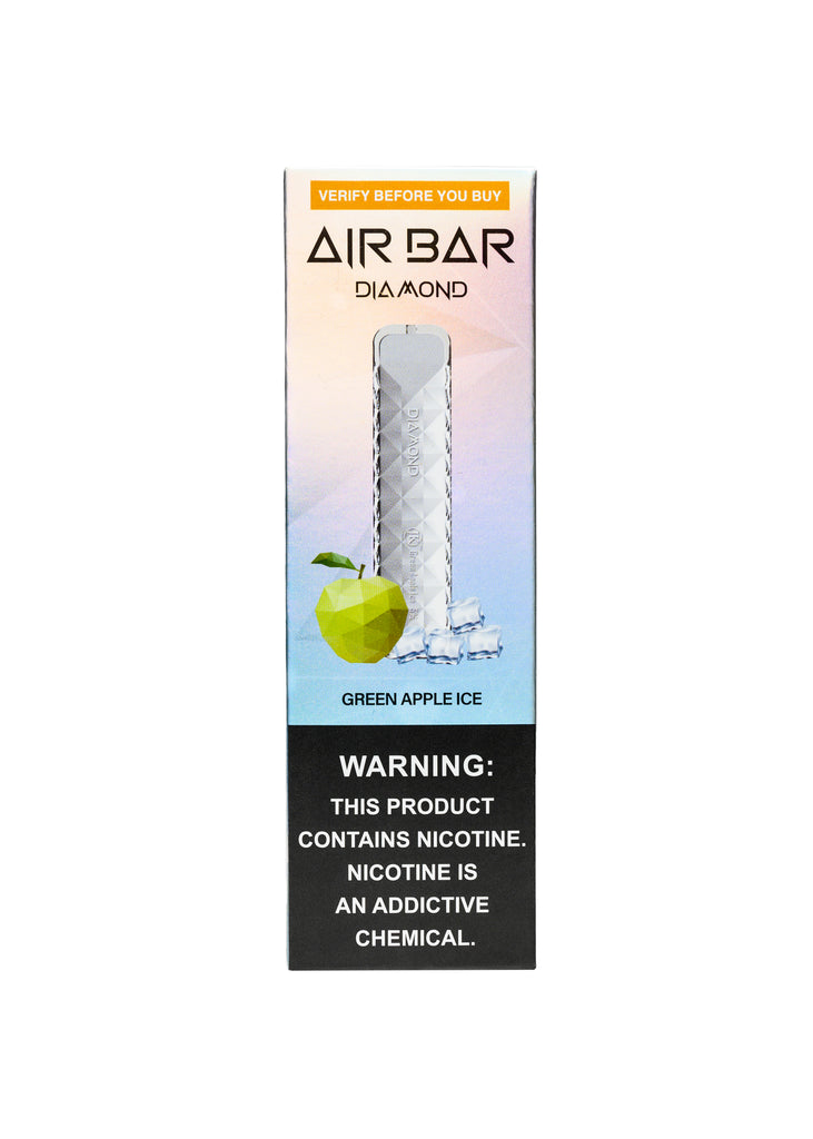Air Bar Diamond 500 Green Apple Ice