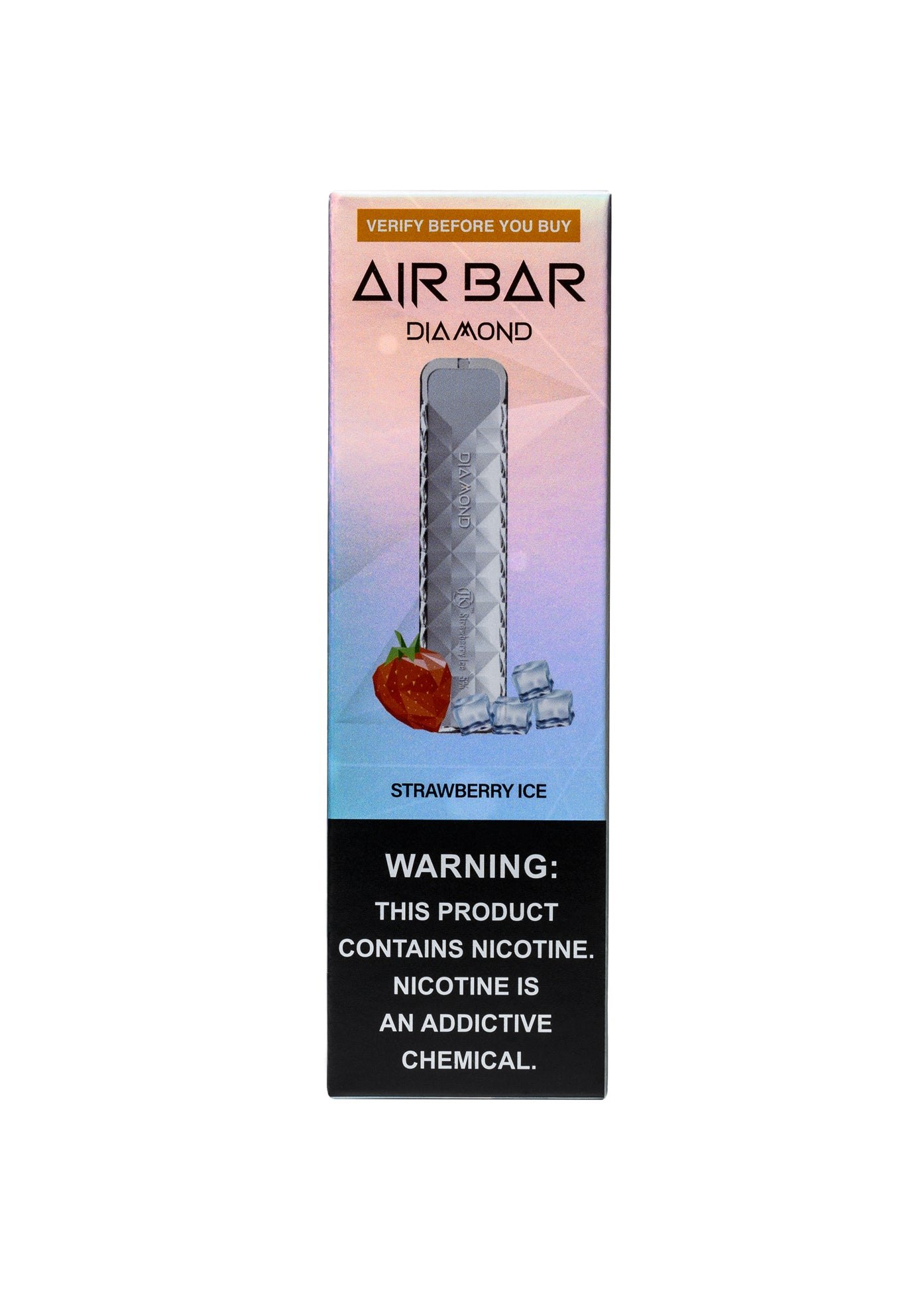 Air Bar Diamond 500 Strawberry Ice | GetPop