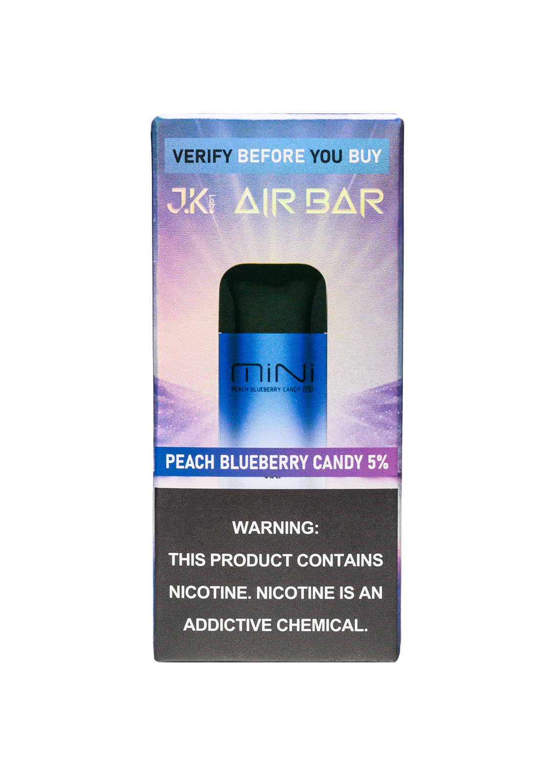 Air Bar Mini 2000 Peach Blueberry Candy