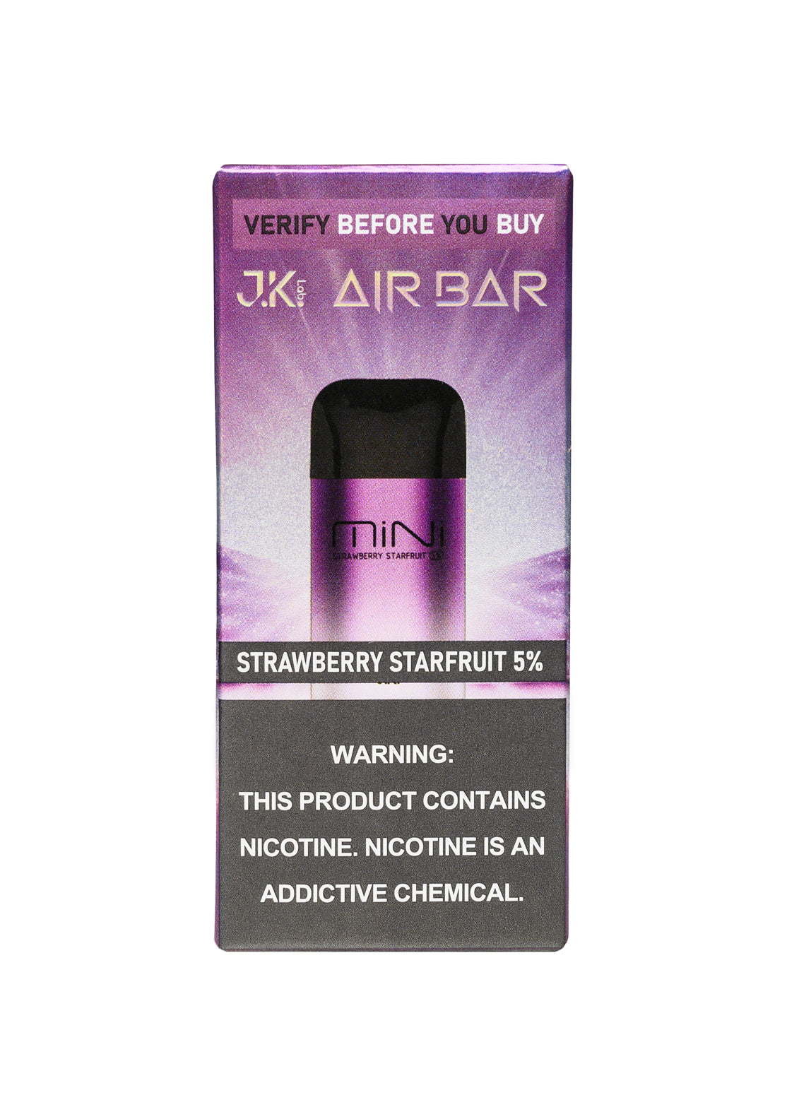 Air Bar Mini 2000 Strawberry Starfruit | GetPop Air Bar Mini 2000 Strawberry Starfruit | GetPop