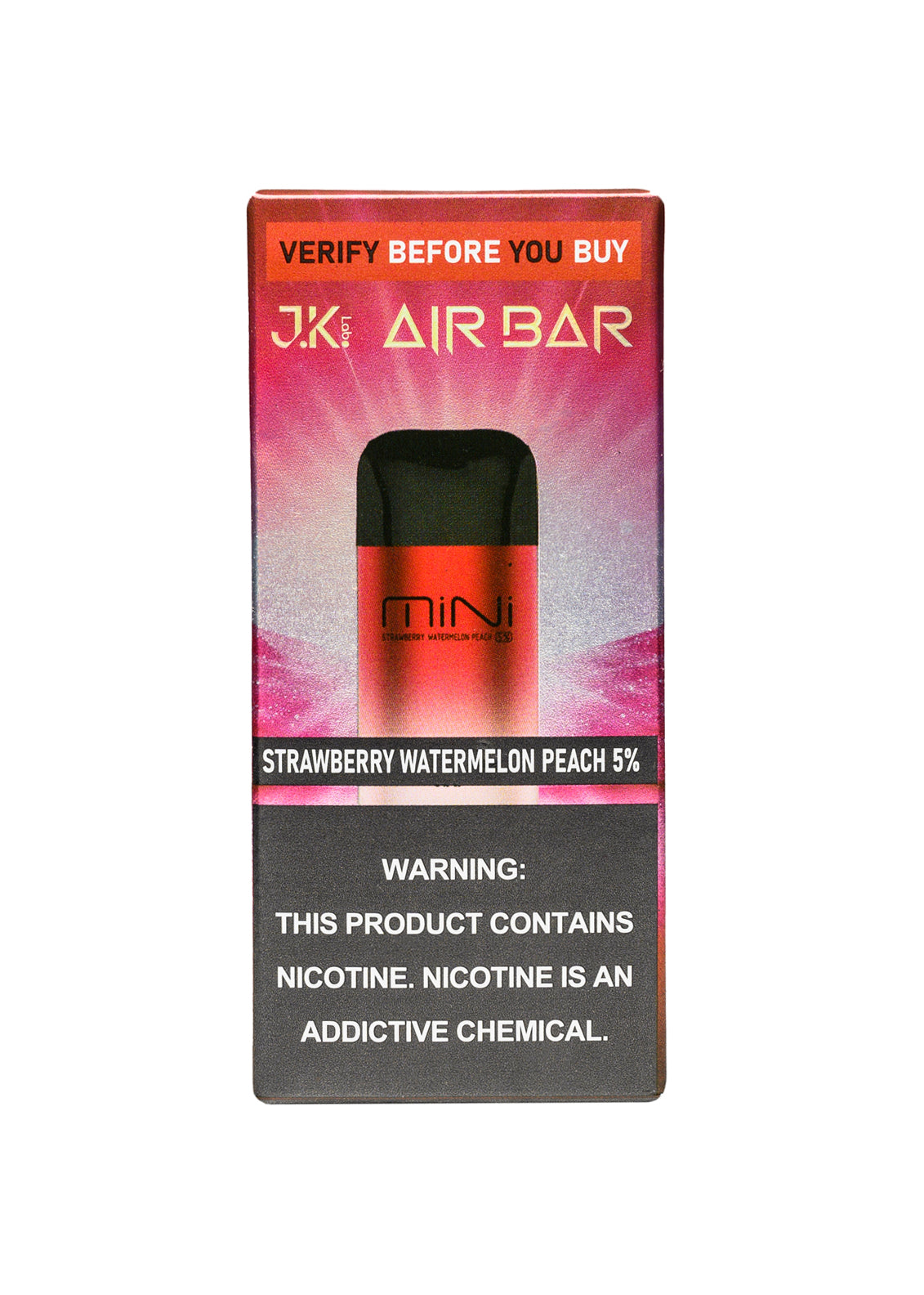 Air Bar Mini 2000 Strawberry Watermelon Peach