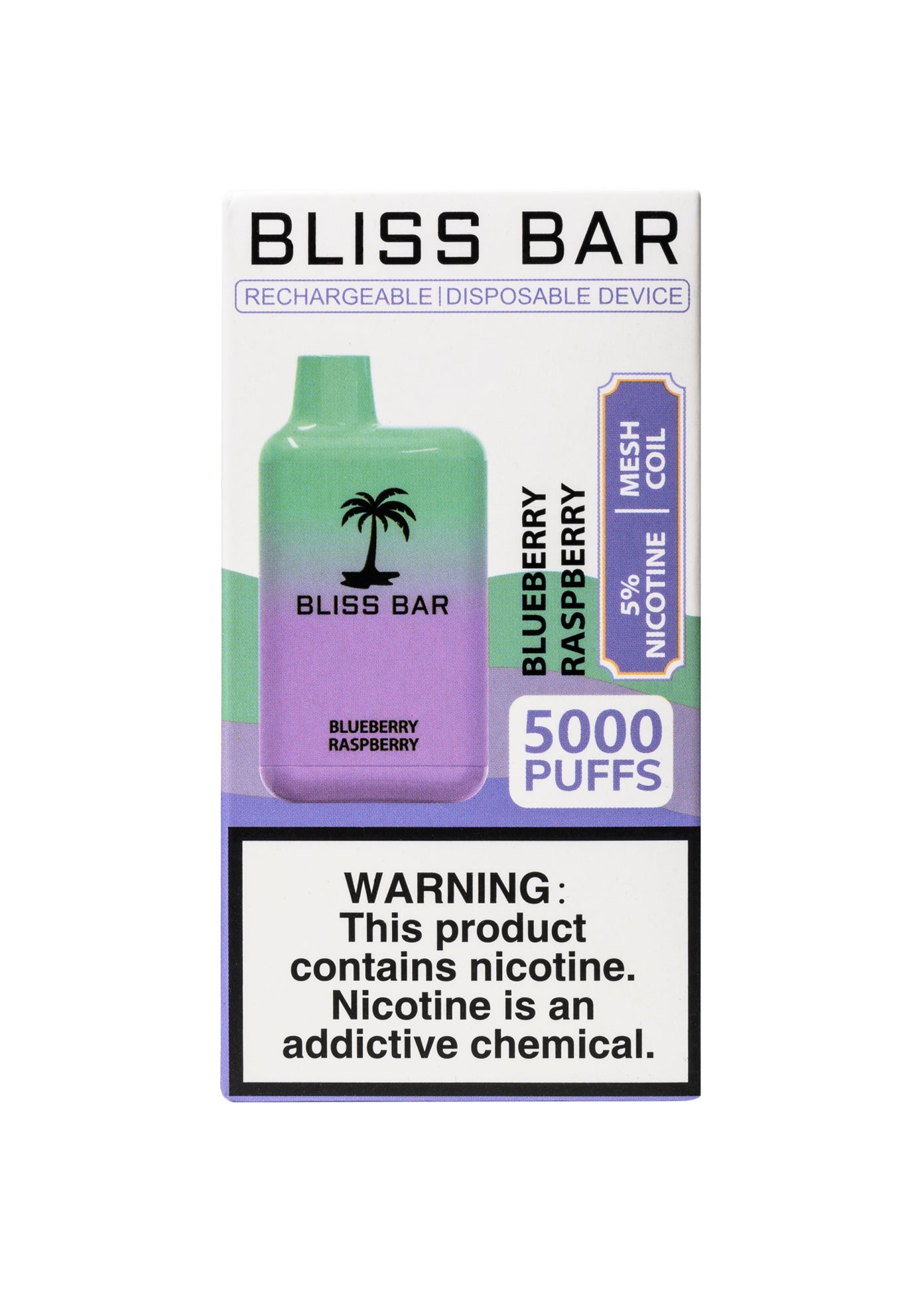 Bliss Bar 5000 Blueberry Raspberry