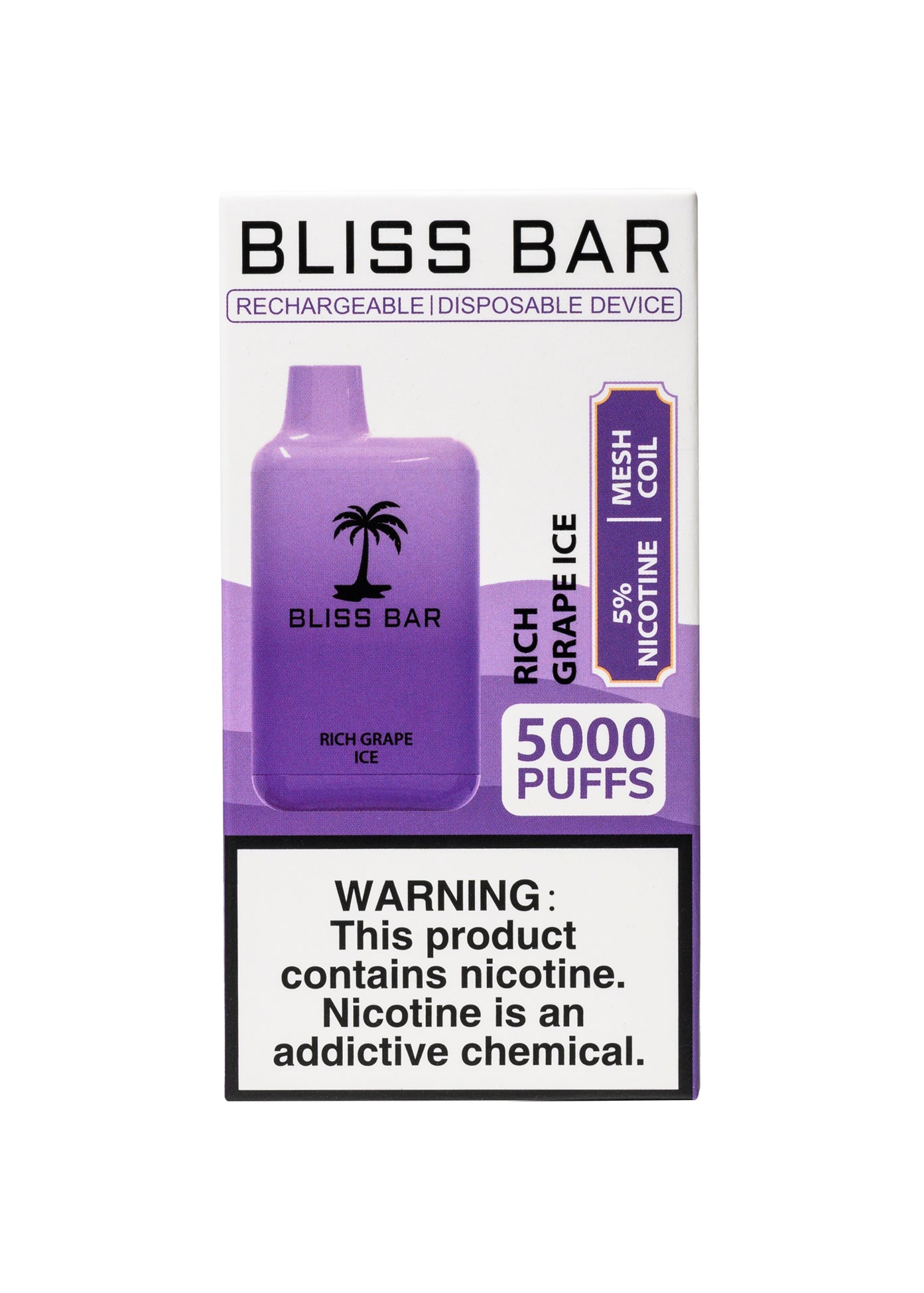 Bliss Bar Vape Bliss Bar 5000 Rich Grape Ice Geek Bar Pulse 15000 Disposable .98 Bliss Bar Vape Bliss Bar 5000 Rich Grape Ice Geek Bar Pulse 15000 Disposable .98
