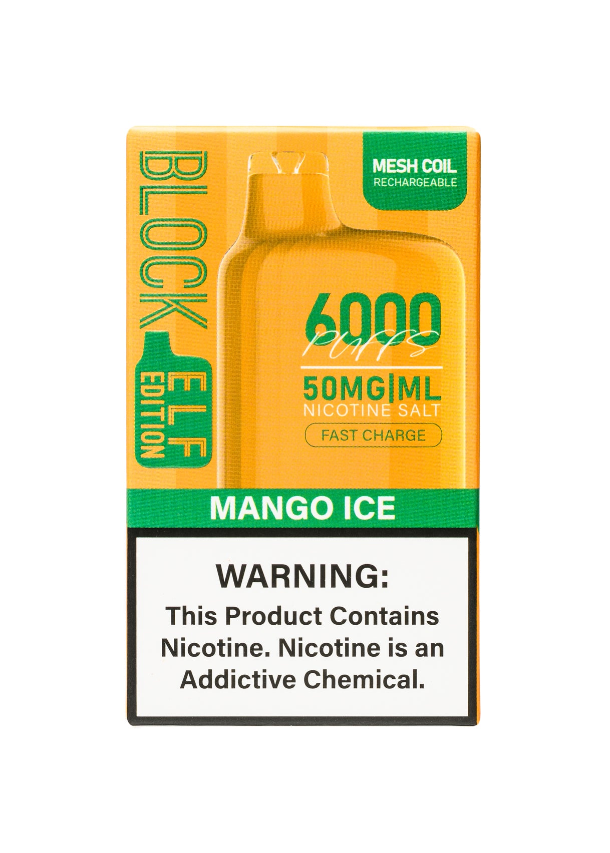 Block 6000 Mango Ice | GetPop