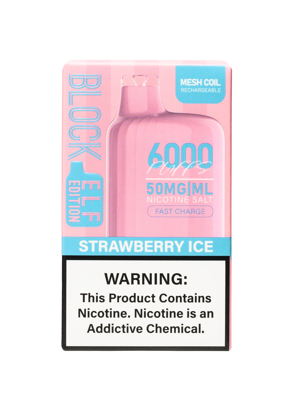 Block Bar Vape Block 6000 Strawberry Ice GEEK Out Your TASTE - GEEK BAR Block Bar Vape Block 6000 Strawberry Ice GEEK Out Your TASTE - GEEK BAR