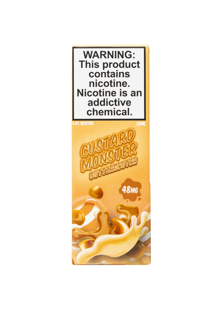 custard monster butterscotch vape juice Butterscotch CUSTARD MONSTER SALT 30ml  $12.99