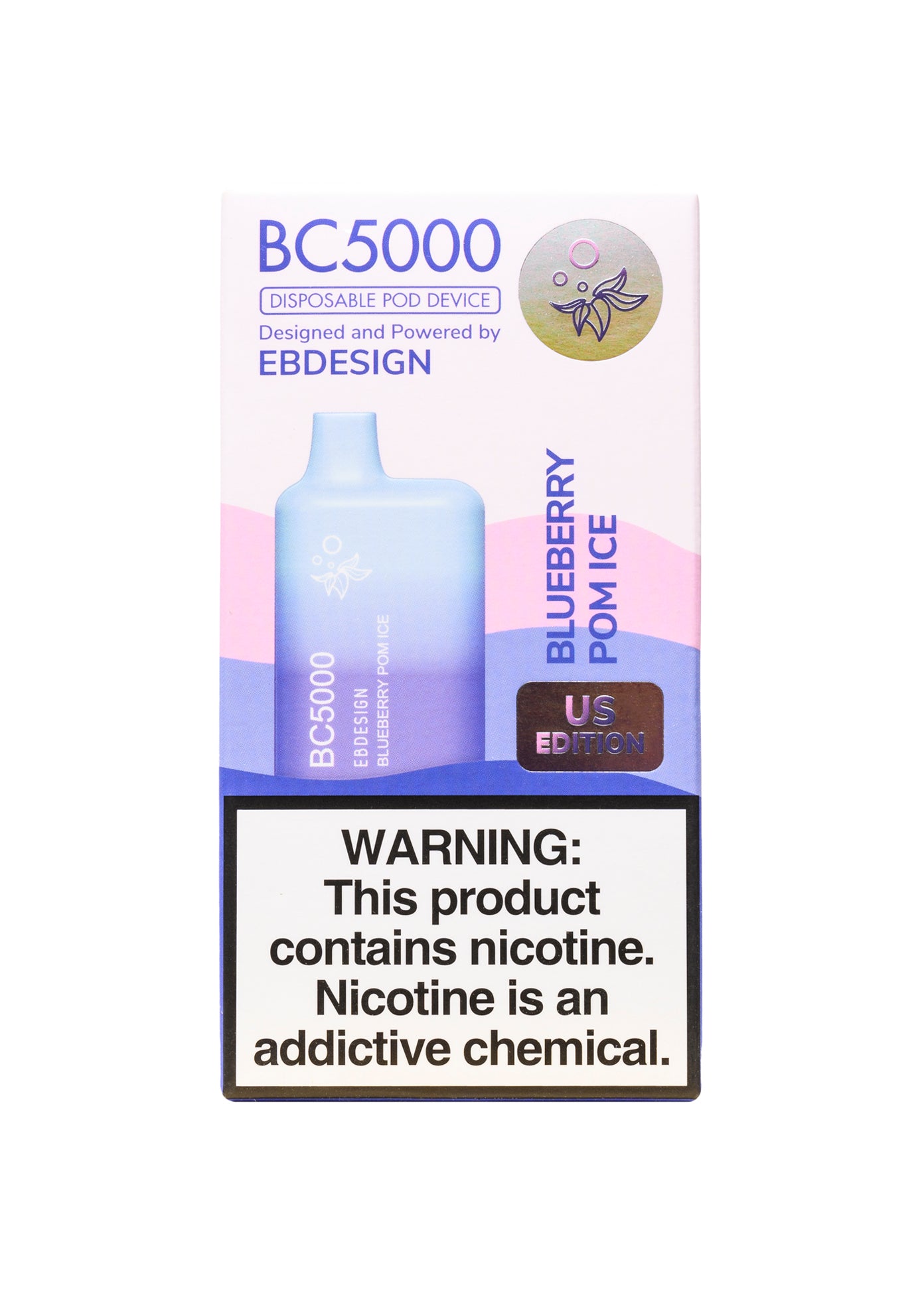 EB Design BC5000 Blueberry Pom Ice