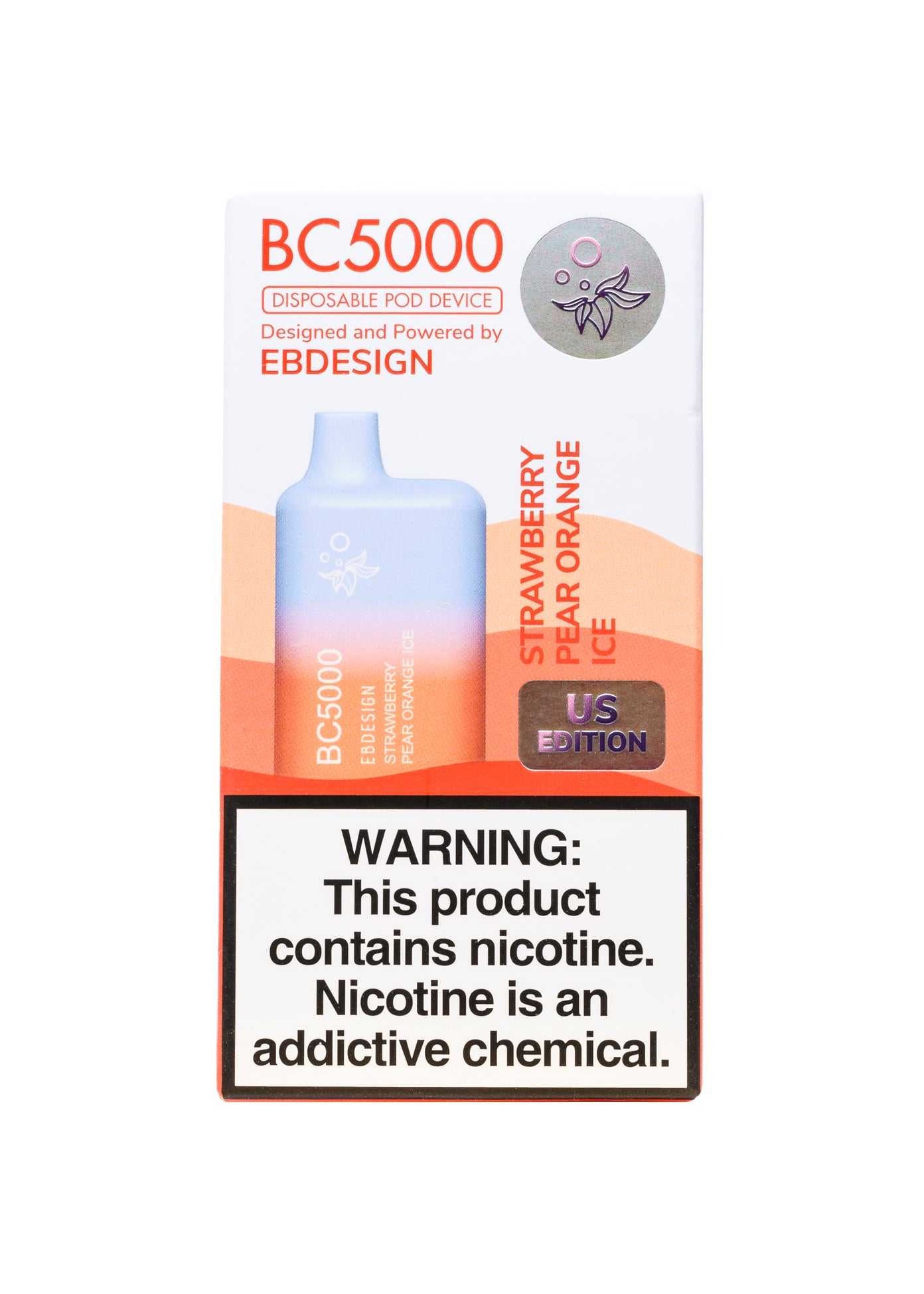 EB Design BC5000 Strawberry Pear Orange Ice