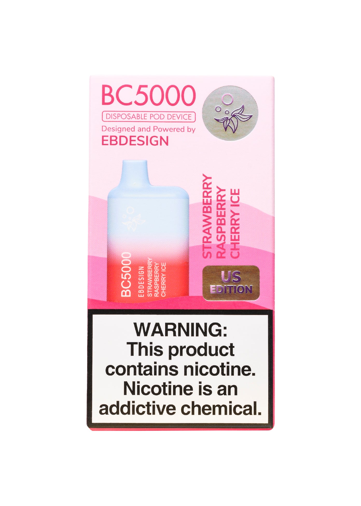 EB Design BC5000 Strawberry Raspberry Cherry Ice