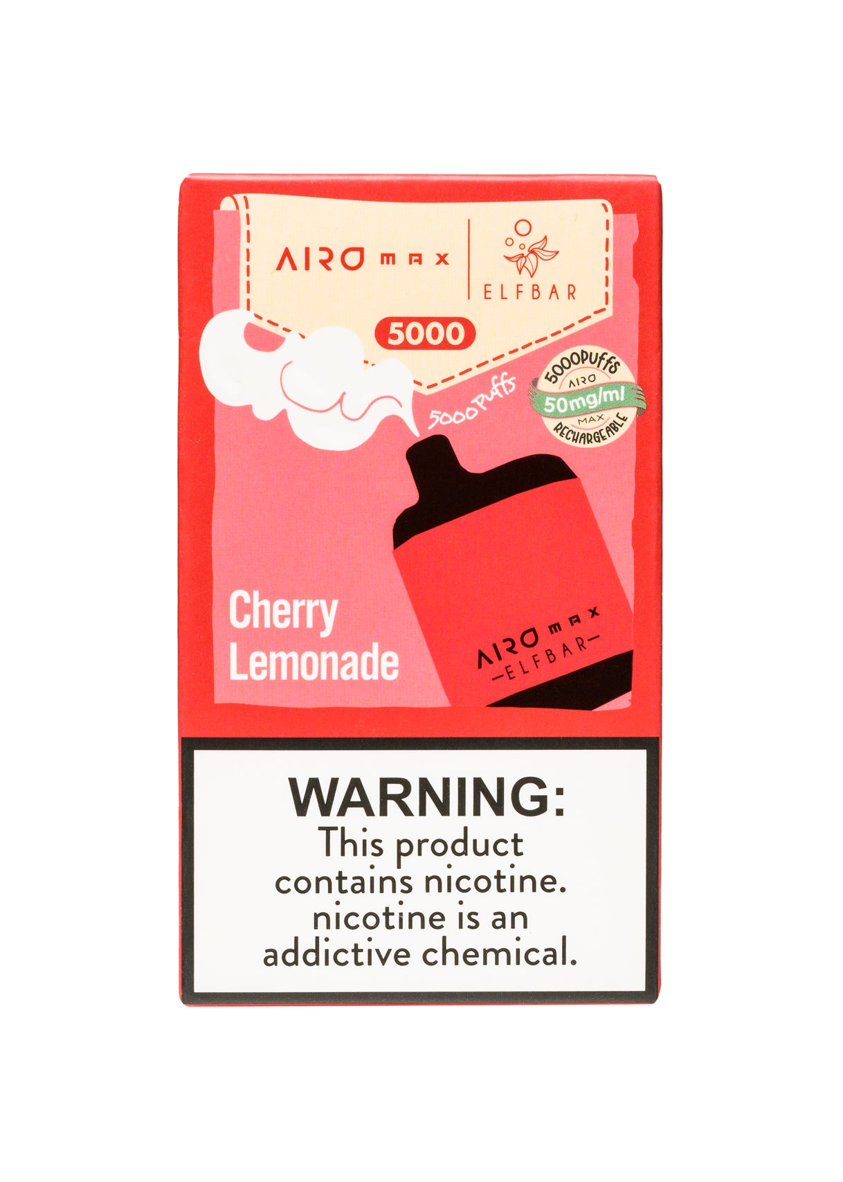 Elf Bar Airo Max 5000 Cherry Lemonade