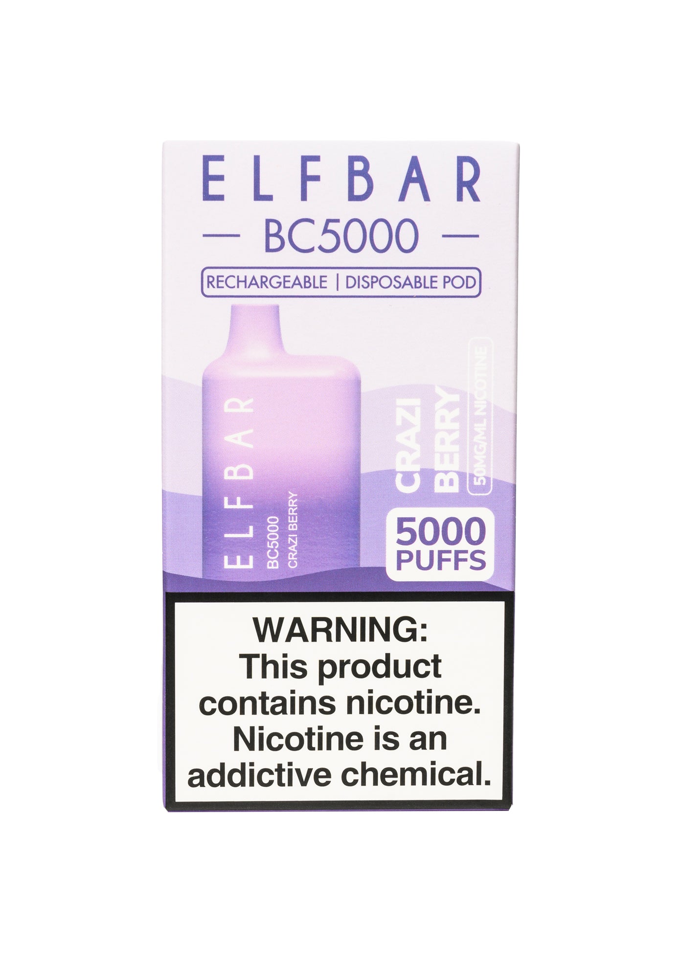 Elf Bar BC5000 Crazi Berry | GetPop Elf Bar BC5000 Crazi Berry | GetPop