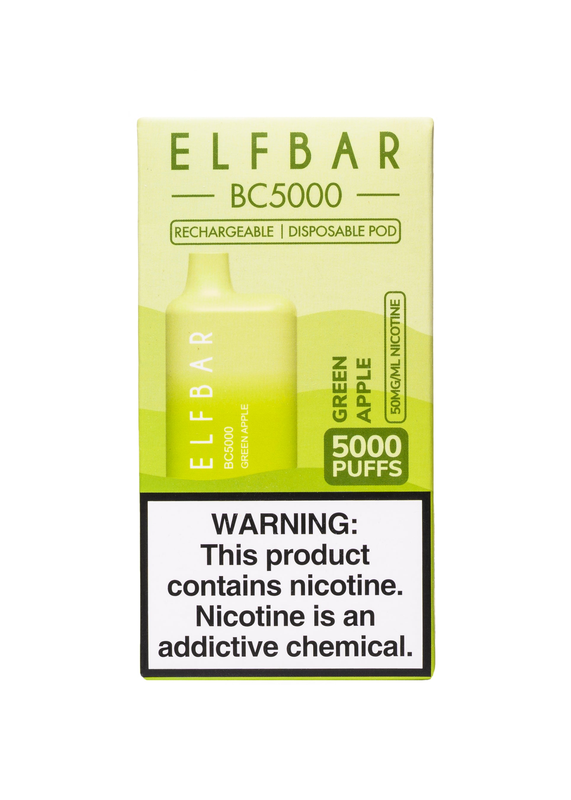 Elf Bar BC5000 Green Apple